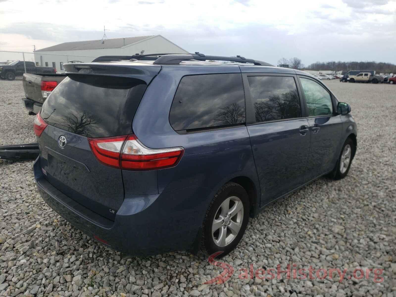 5TDKK3DC9GS725385 2016 TOYOTA SIENNA