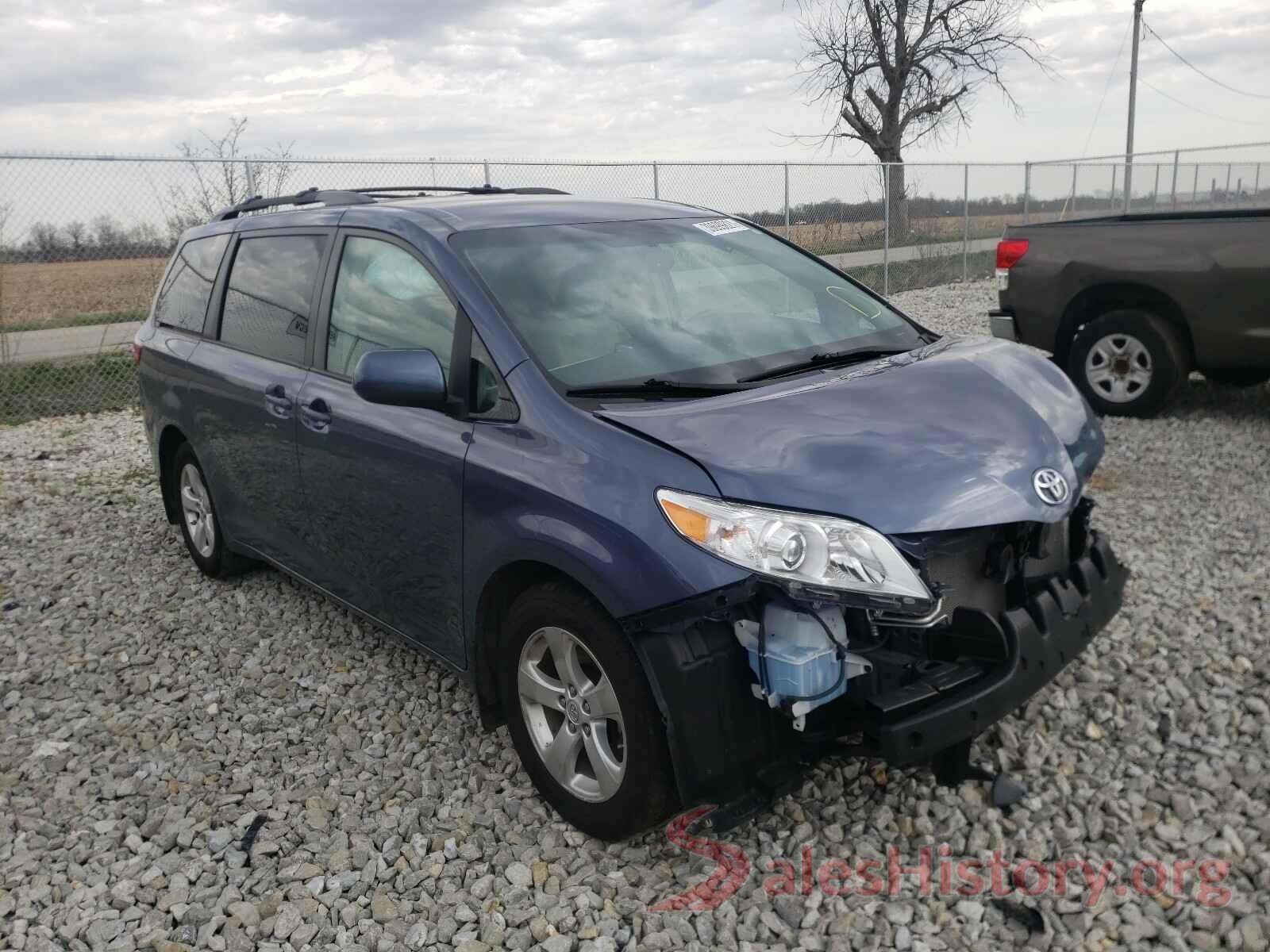 5TDKK3DC9GS725385 2016 TOYOTA SIENNA