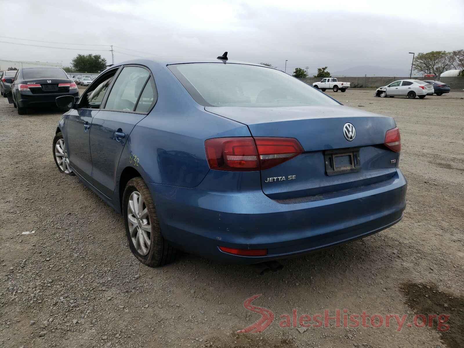 3VWD67AJ0GM248527 2016 VOLKSWAGEN JETTA