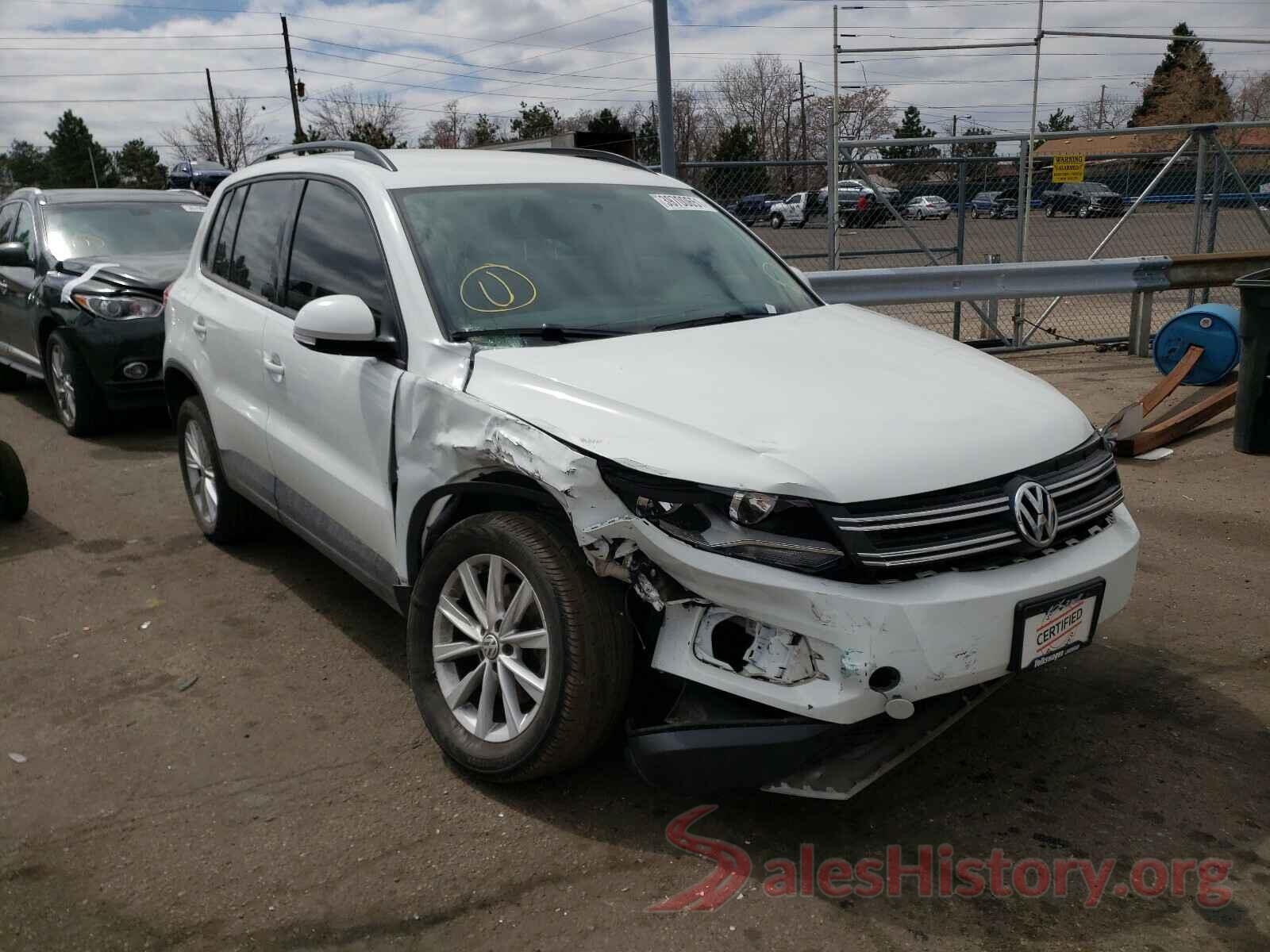 WVGBV7AX2HK043846 2017 VOLKSWAGEN TIGUAN