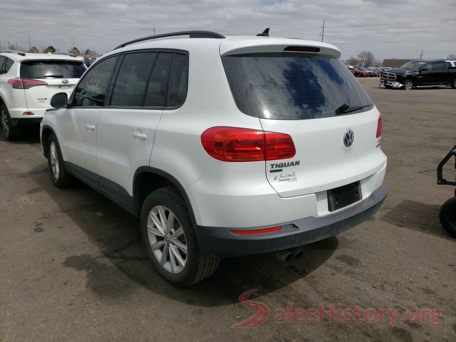 WVGBV7AX2HK043846 2017 VOLKSWAGEN TIGUAN