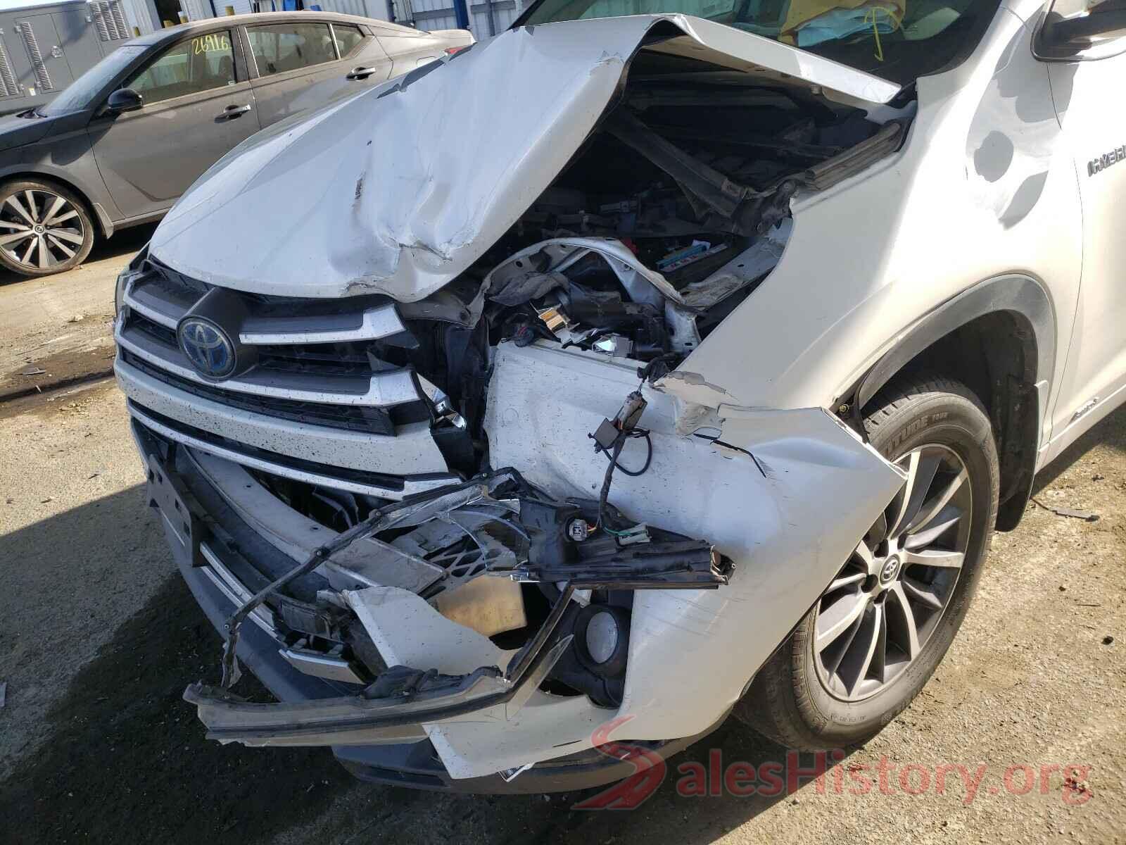 5TDJGRFH4JS037908 2018 TOYOTA HIGHLANDER