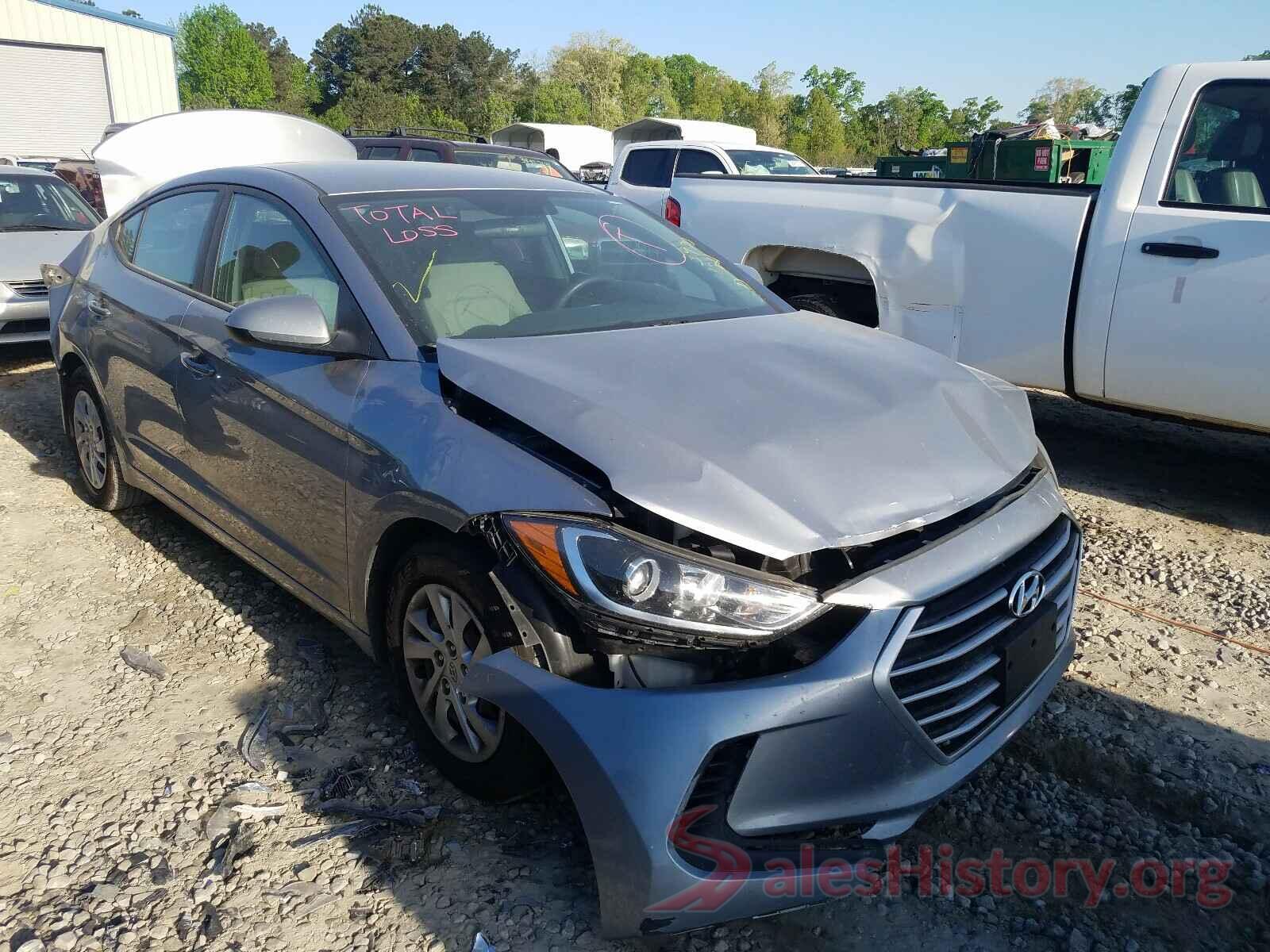 5NPD74LF8HH141630 2017 HYUNDAI ELANTRA