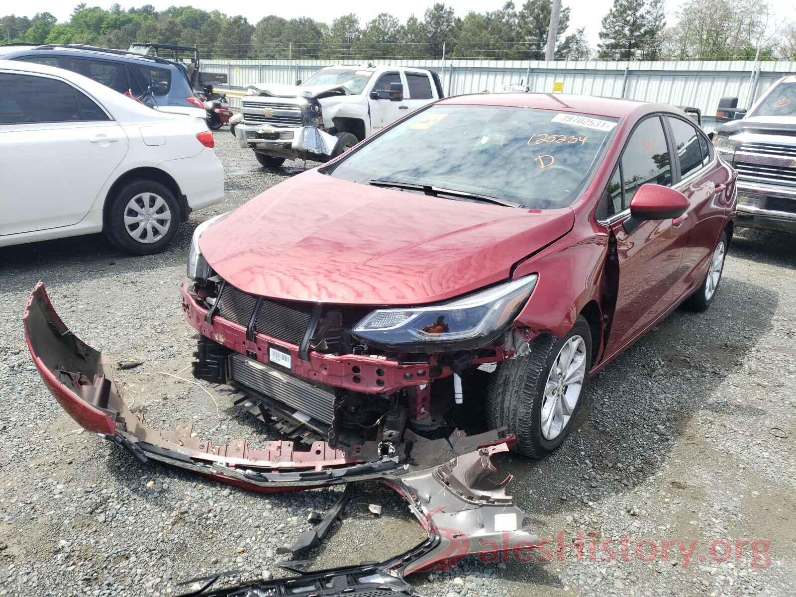 1G1BE5SM9K7125234 2019 CHEVROLET CRUZE