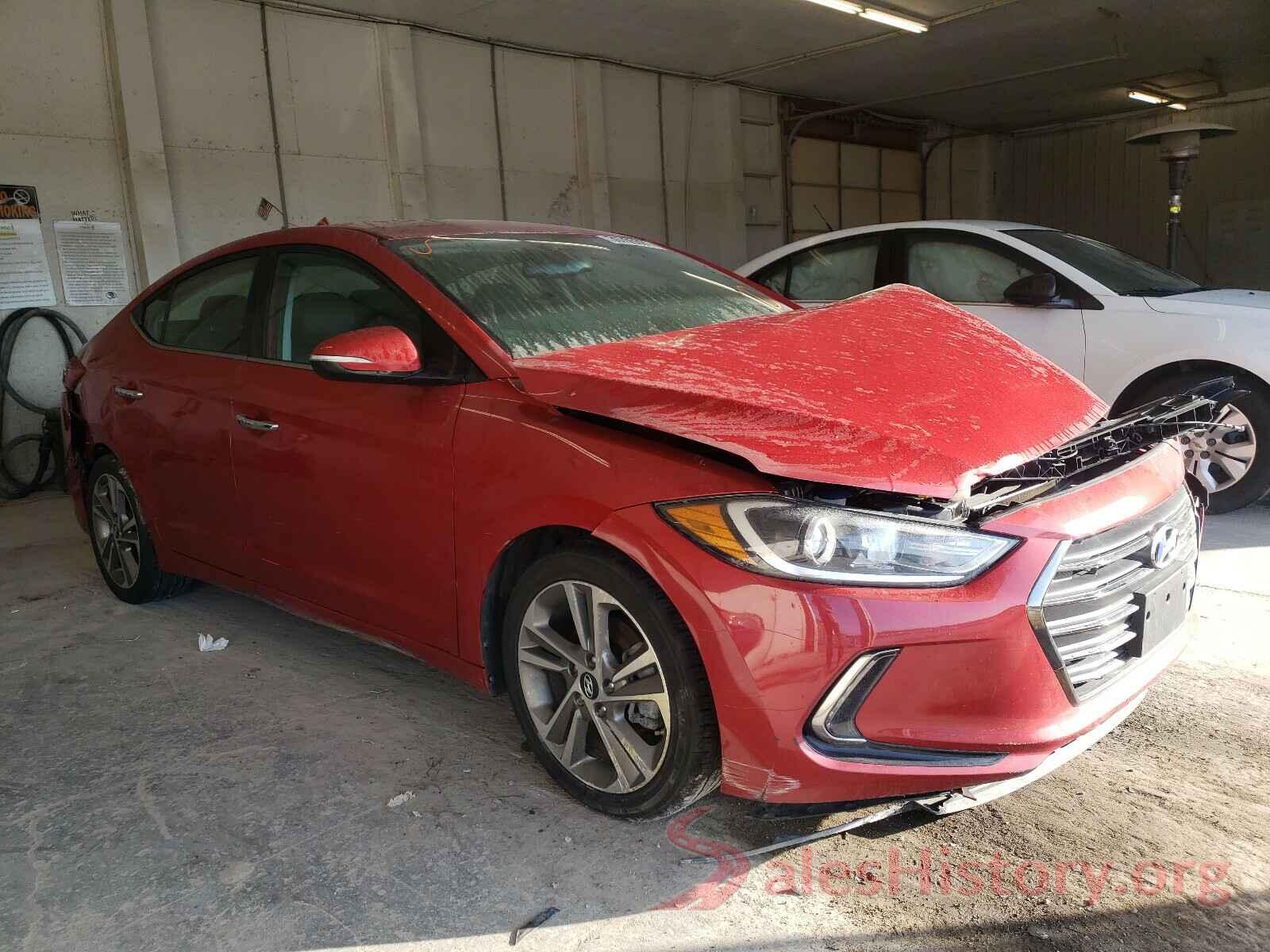 5NPD84LF8HH059264 2017 HYUNDAI ELANTRA