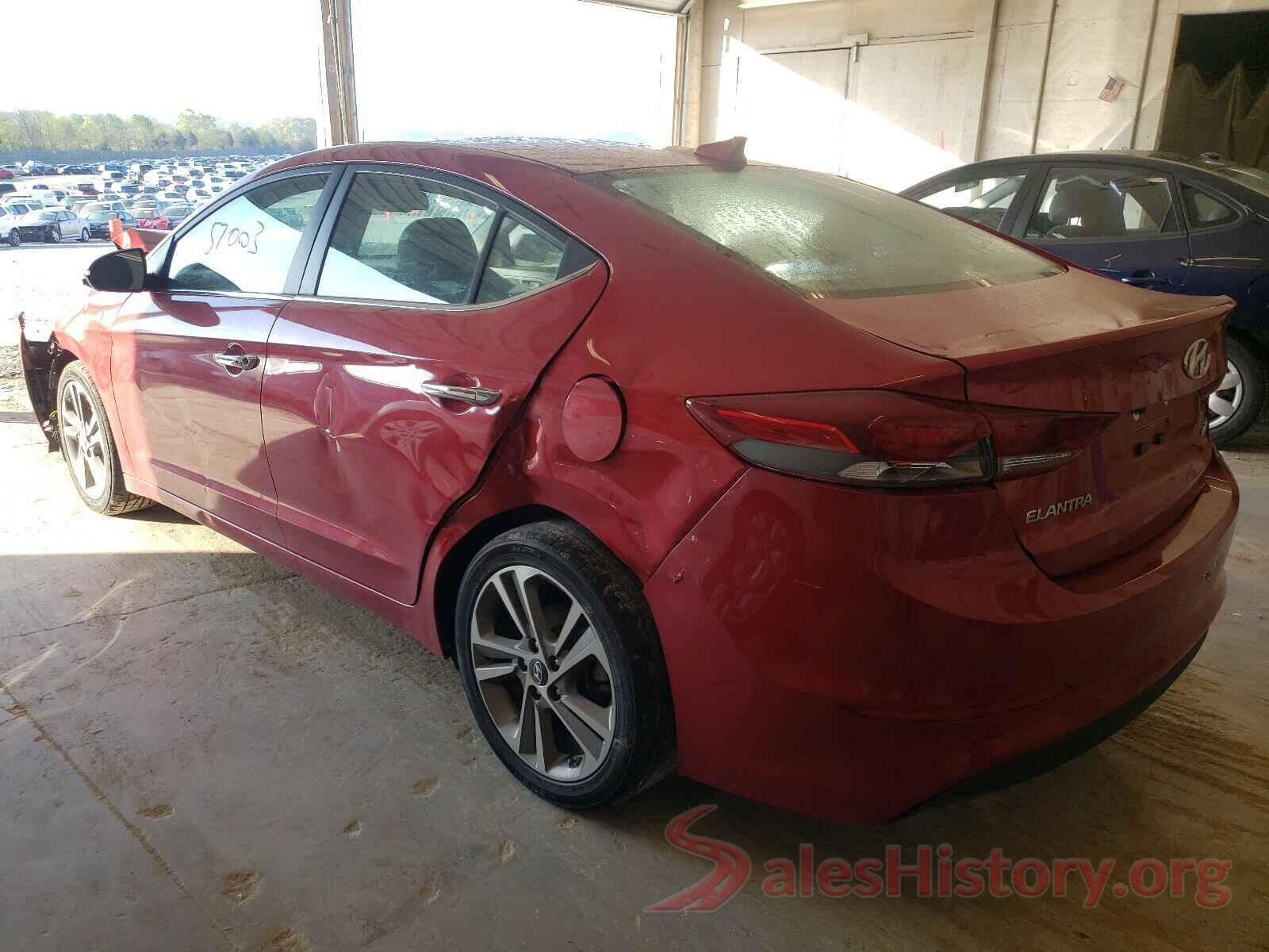 5NPD84LF8HH059264 2017 HYUNDAI ELANTRA