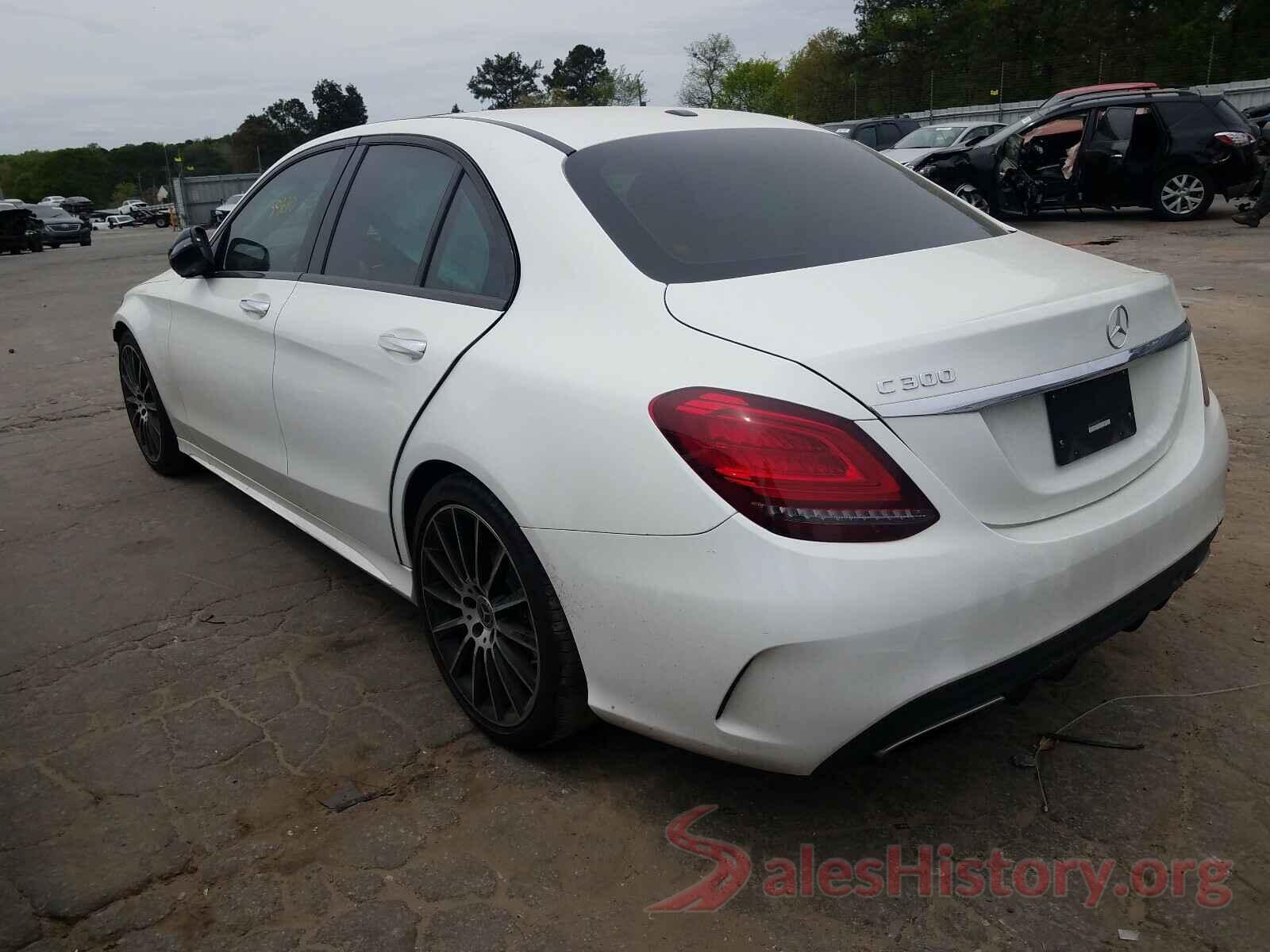 WDDWF8DB1KR483182 2019 MERCEDES-BENZ C CLASS