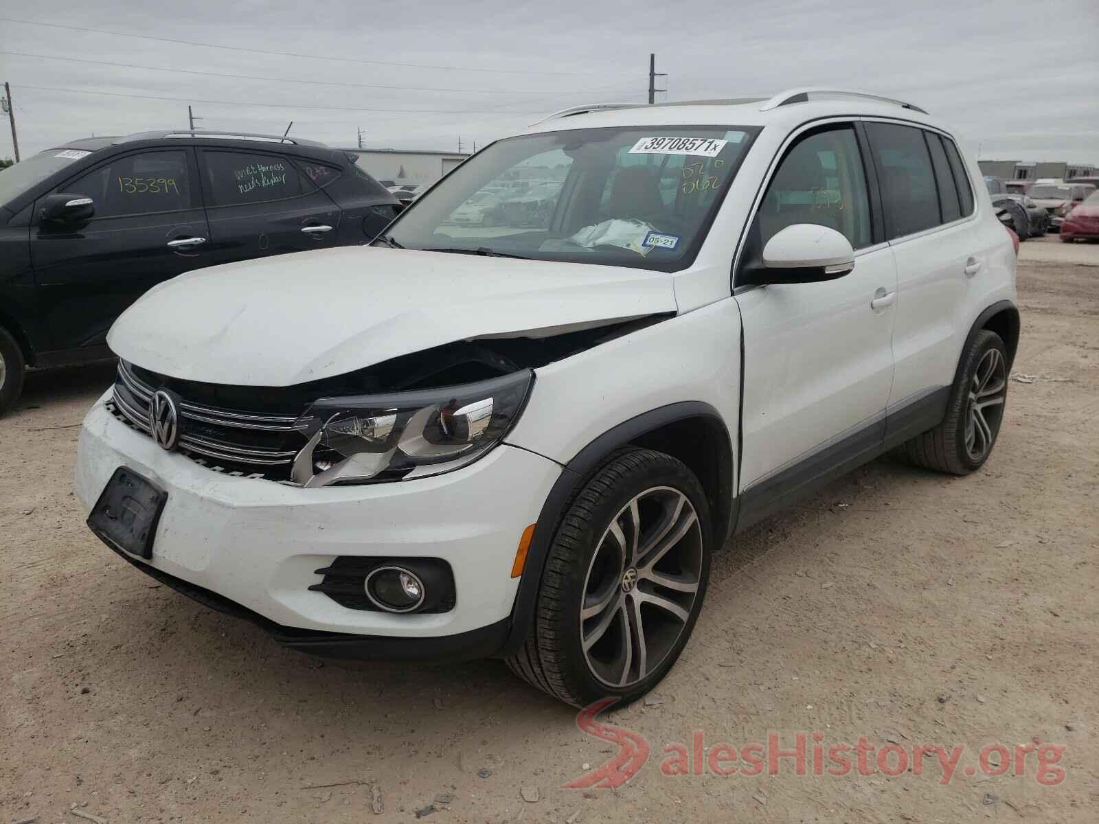 WVGVV7AX0HK020062 2017 VOLKSWAGEN TIGUAN