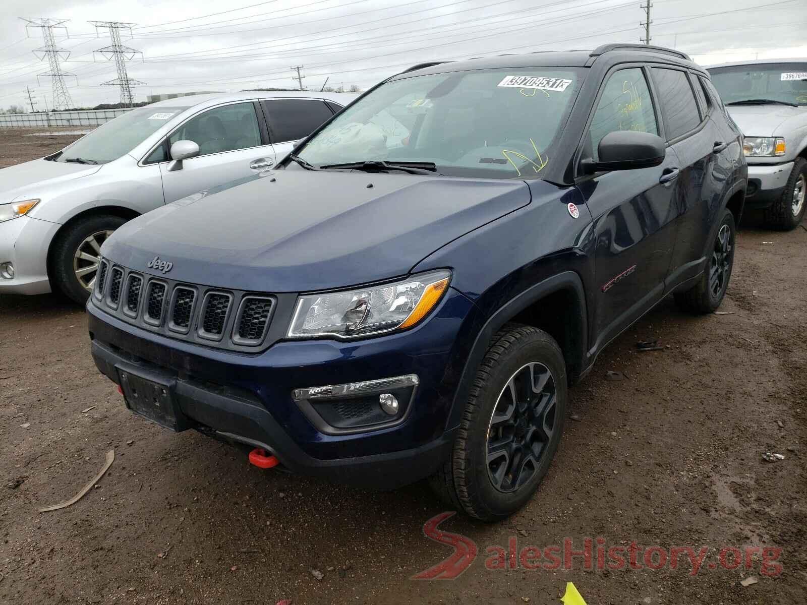 3C4NJDDB2KT721349 2019 JEEP COMPASS