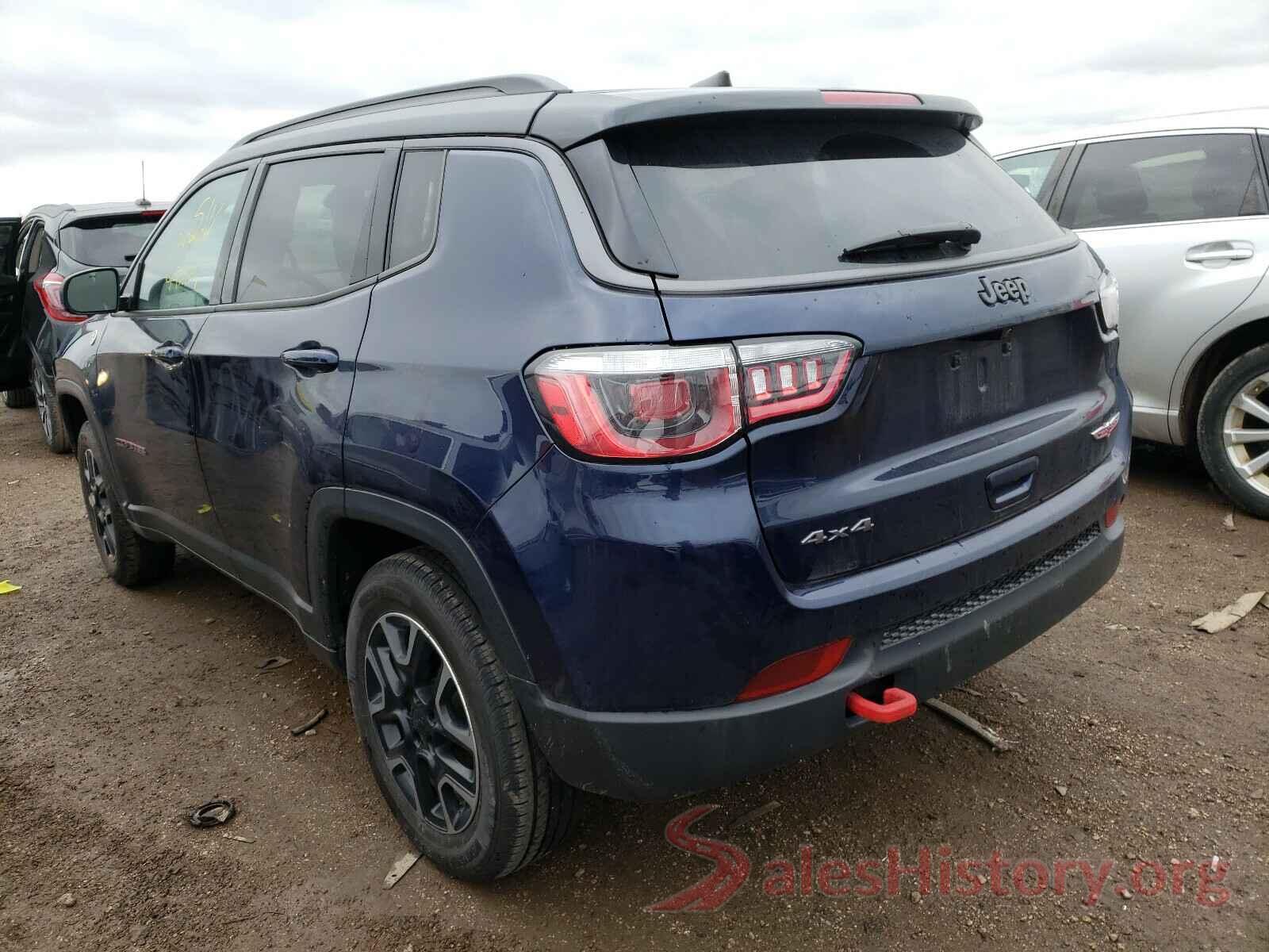 3C4NJDDB2KT721349 2019 JEEP COMPASS