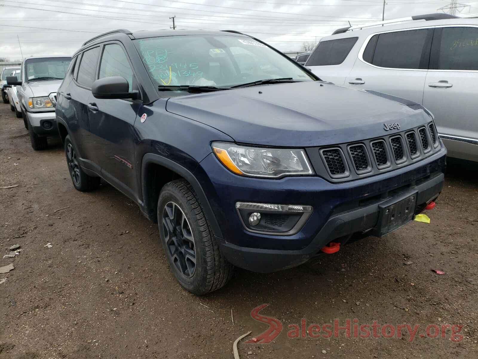 3C4NJDDB2KT721349 2019 JEEP COMPASS