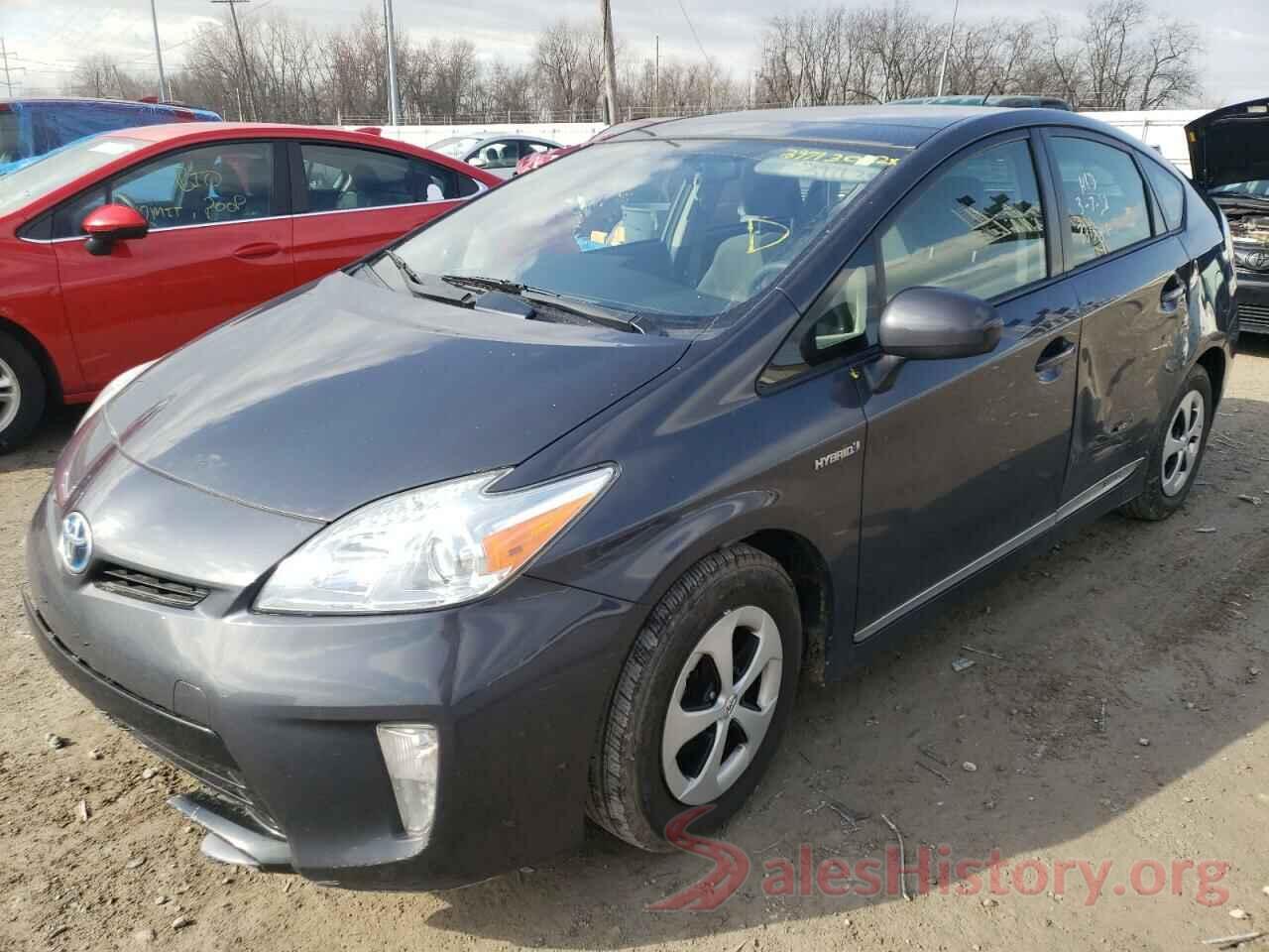 JTDKN3DU7E1771789 2014 TOYOTA PRIUS