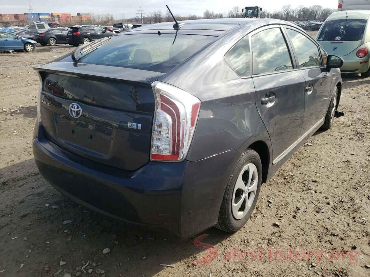 JTDKN3DU7E1771789 2014 TOYOTA PRIUS