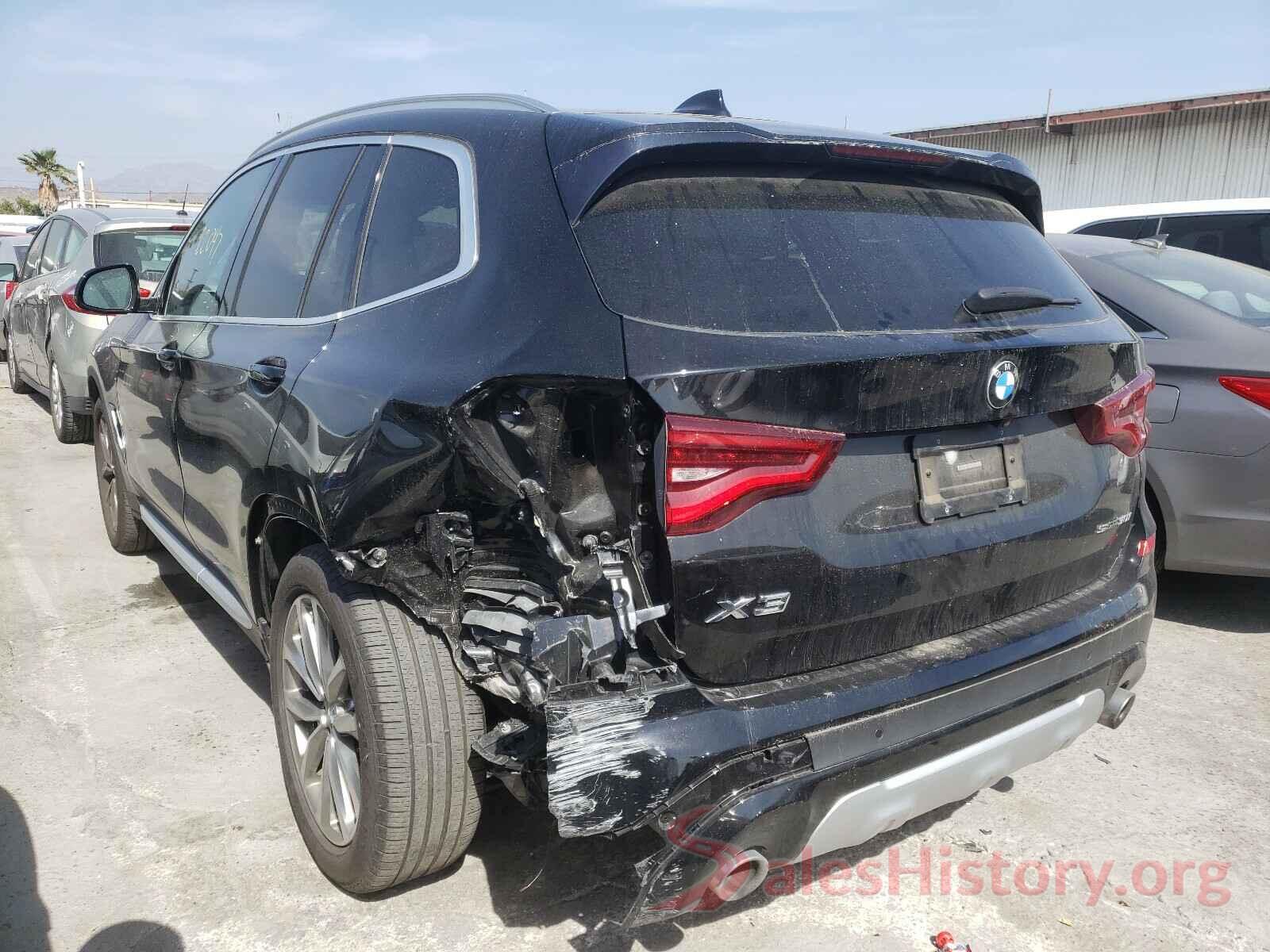 5UXTR7C58KLF26592 2019 BMW X3