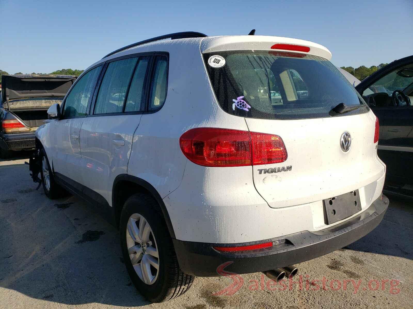 WVGAV7AX6HK037995 2017 VOLKSWAGEN TIGUAN