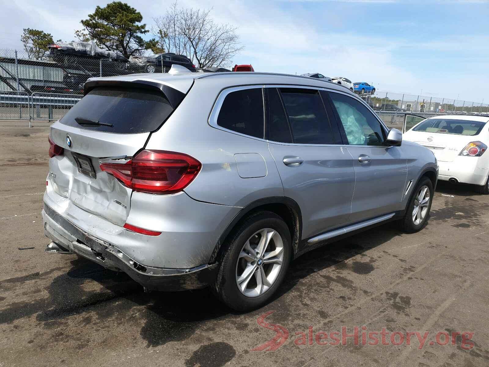 5UXTR9C5XKLP96870 2019 BMW X3