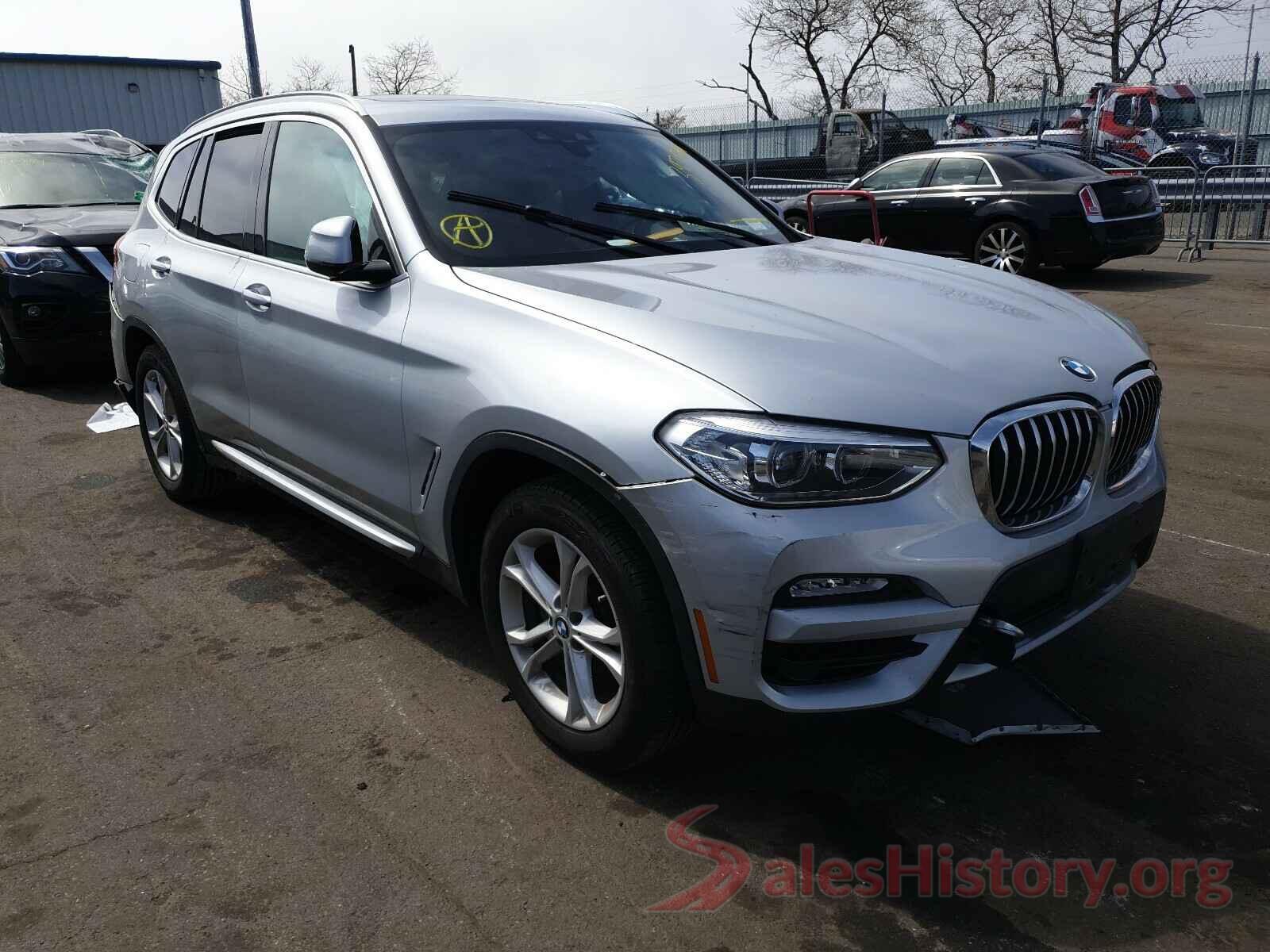 5UXTR9C5XKLP96870 2019 BMW X3