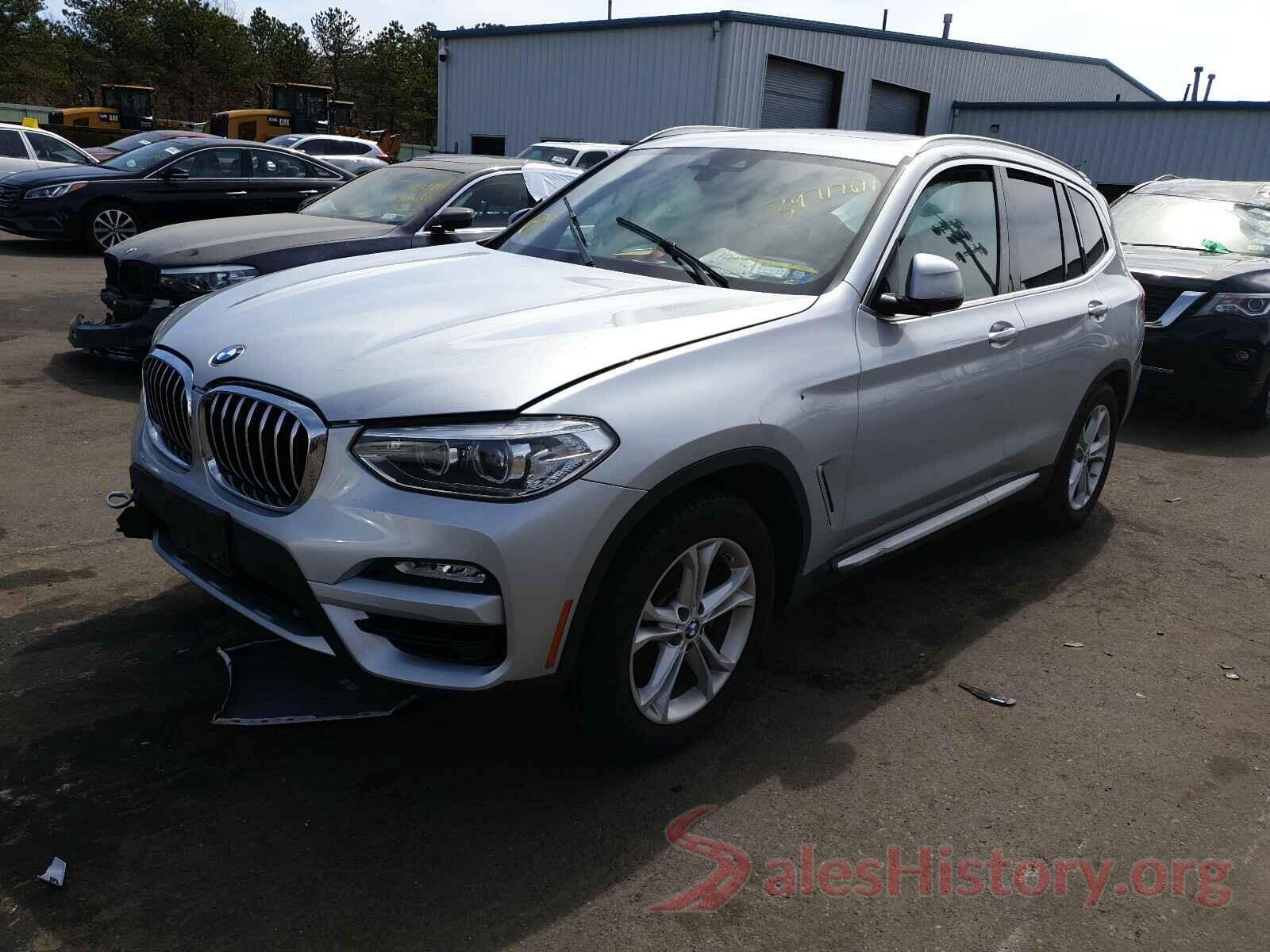 5UXTR9C5XKLP96870 2019 BMW X3