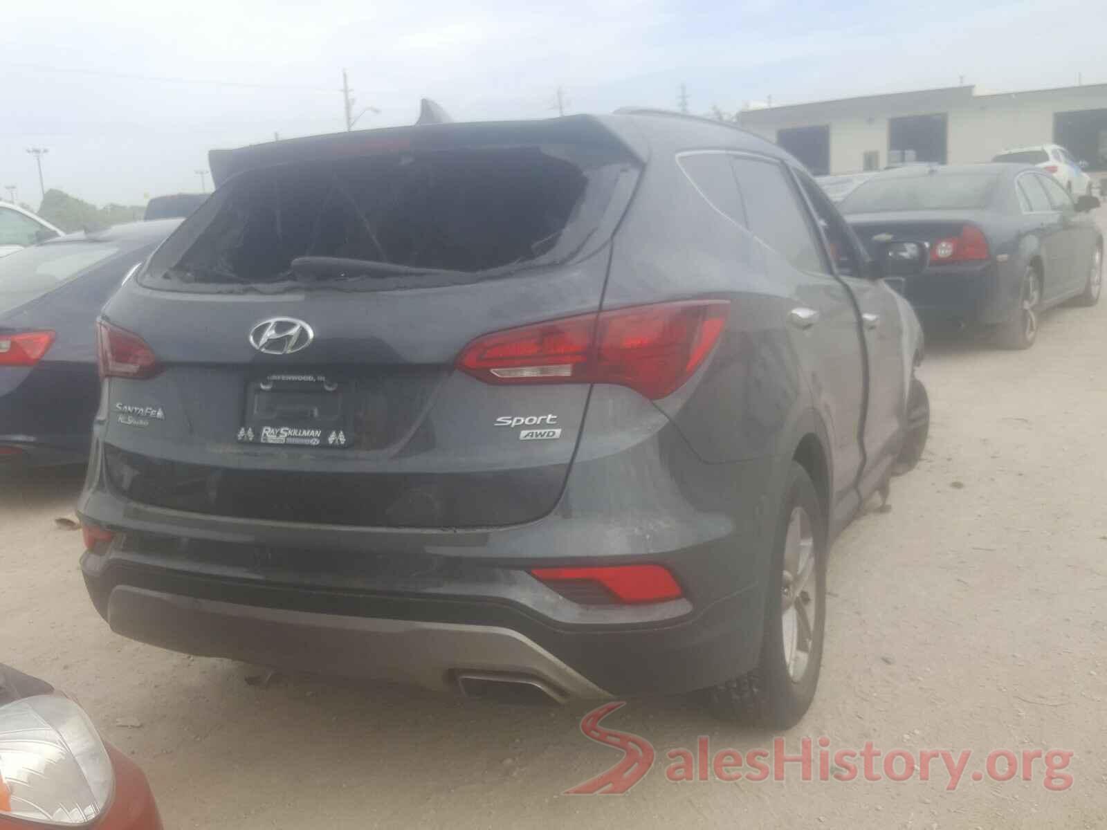 5XYZUDLB2JG505792 2018 HYUNDAI SANTA FE