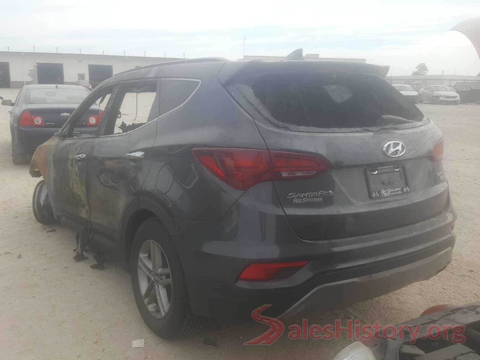 5XYZUDLB2JG505792 2018 HYUNDAI SANTA FE