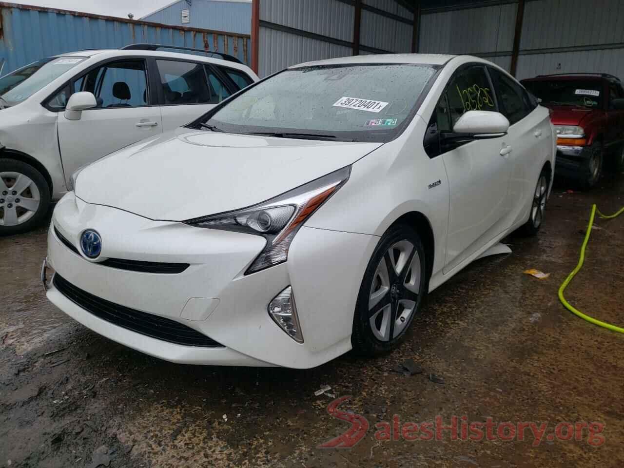 JTDKARFU9G3020468 2016 TOYOTA PRIUS