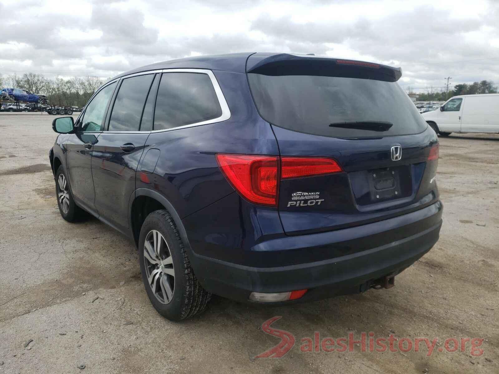 5FNYF6H52GB039303 2016 HONDA PILOT