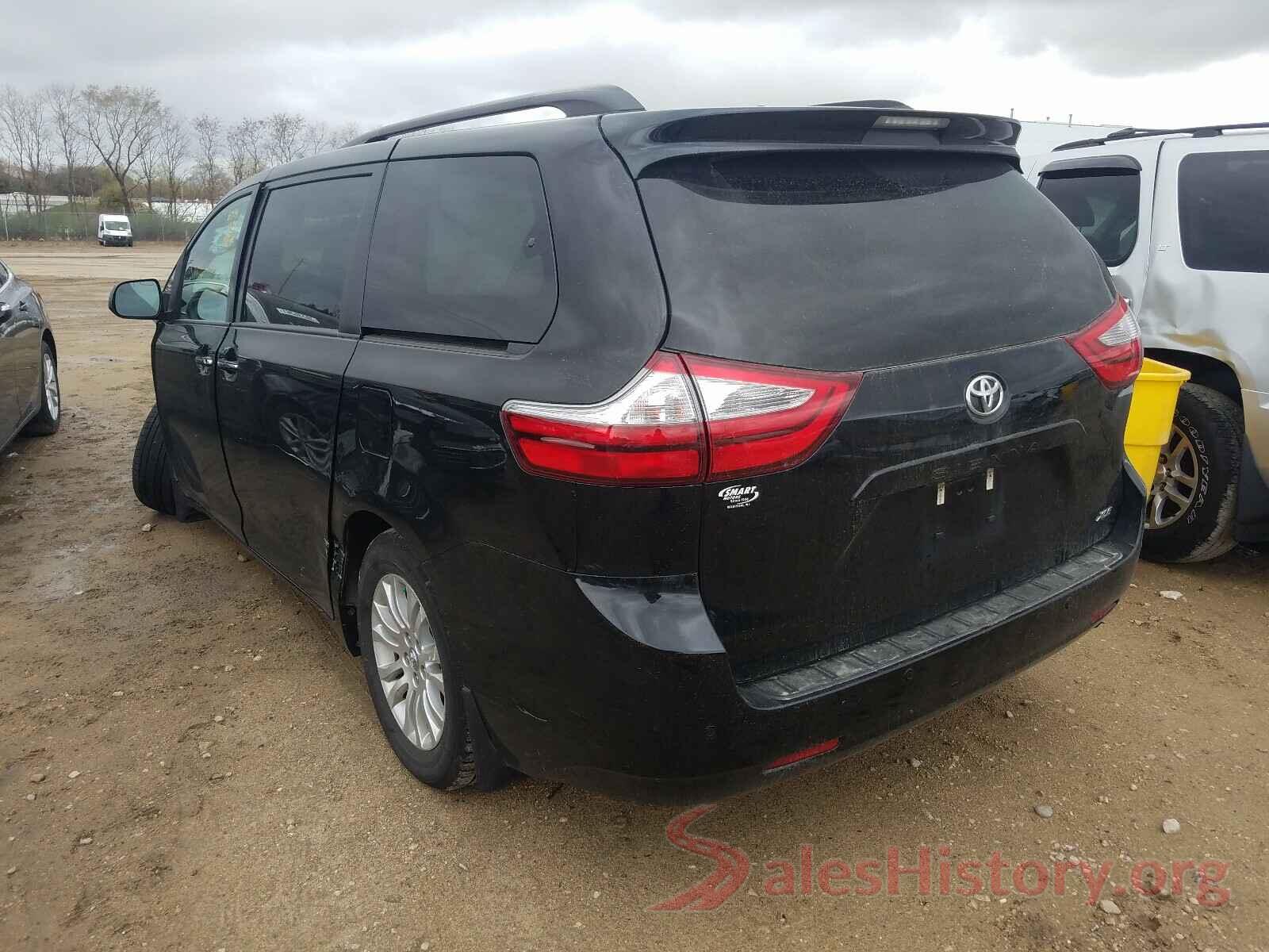 5TDYZ3DC5HS870799 2017 TOYOTA SIENNA