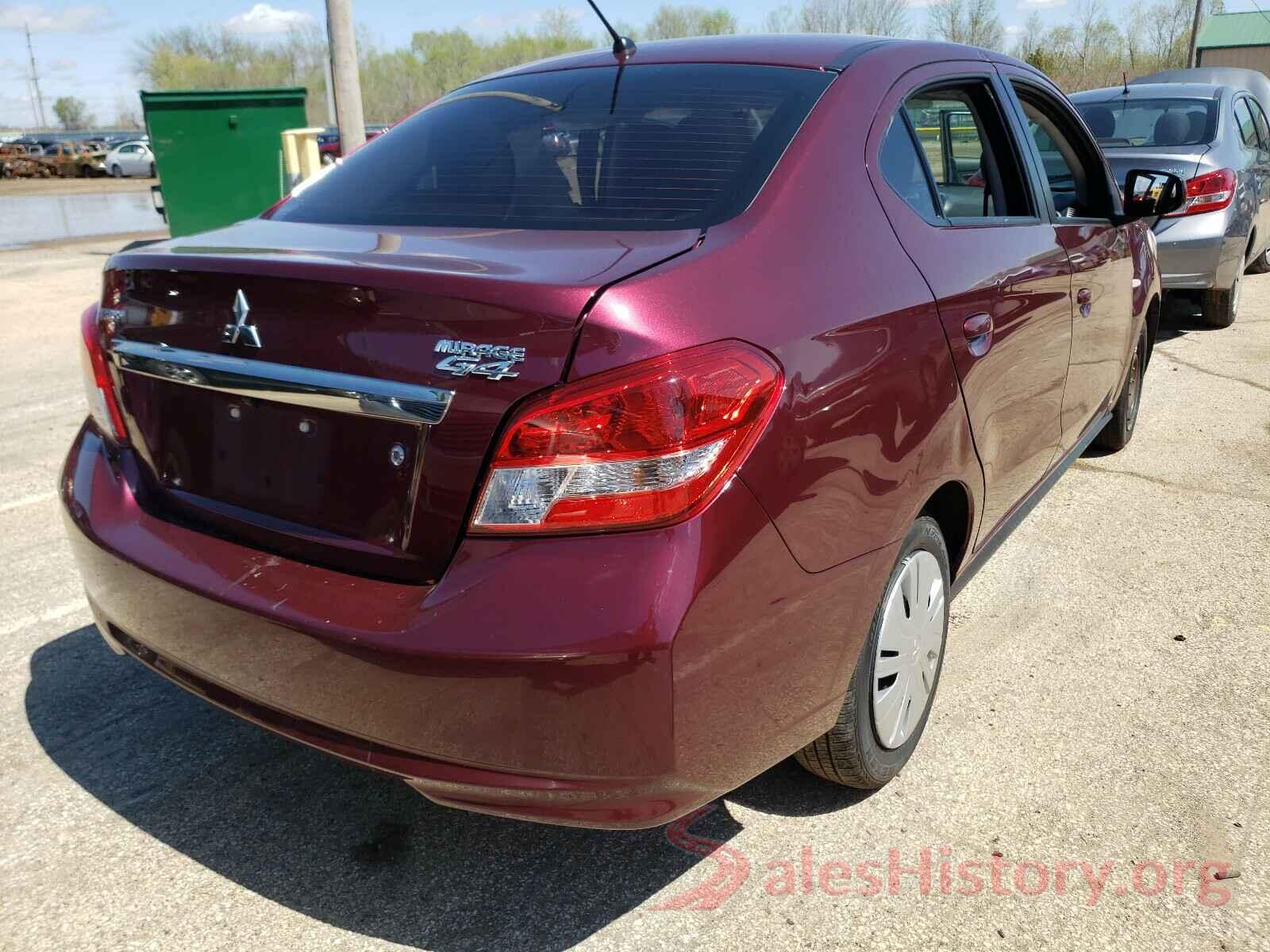 ML32F3FJ5KHF06409 2019 MITSUBISHI MIRAGE