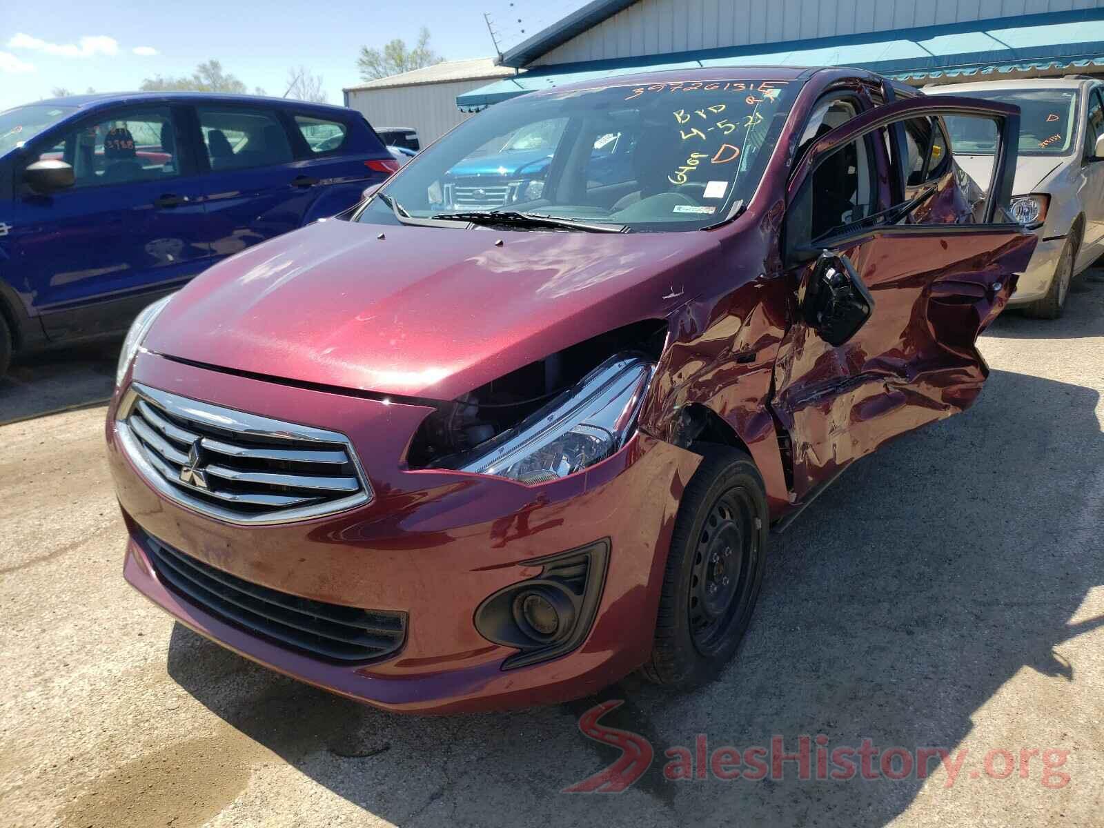 ML32F3FJ5KHF06409 2019 MITSUBISHI MIRAGE