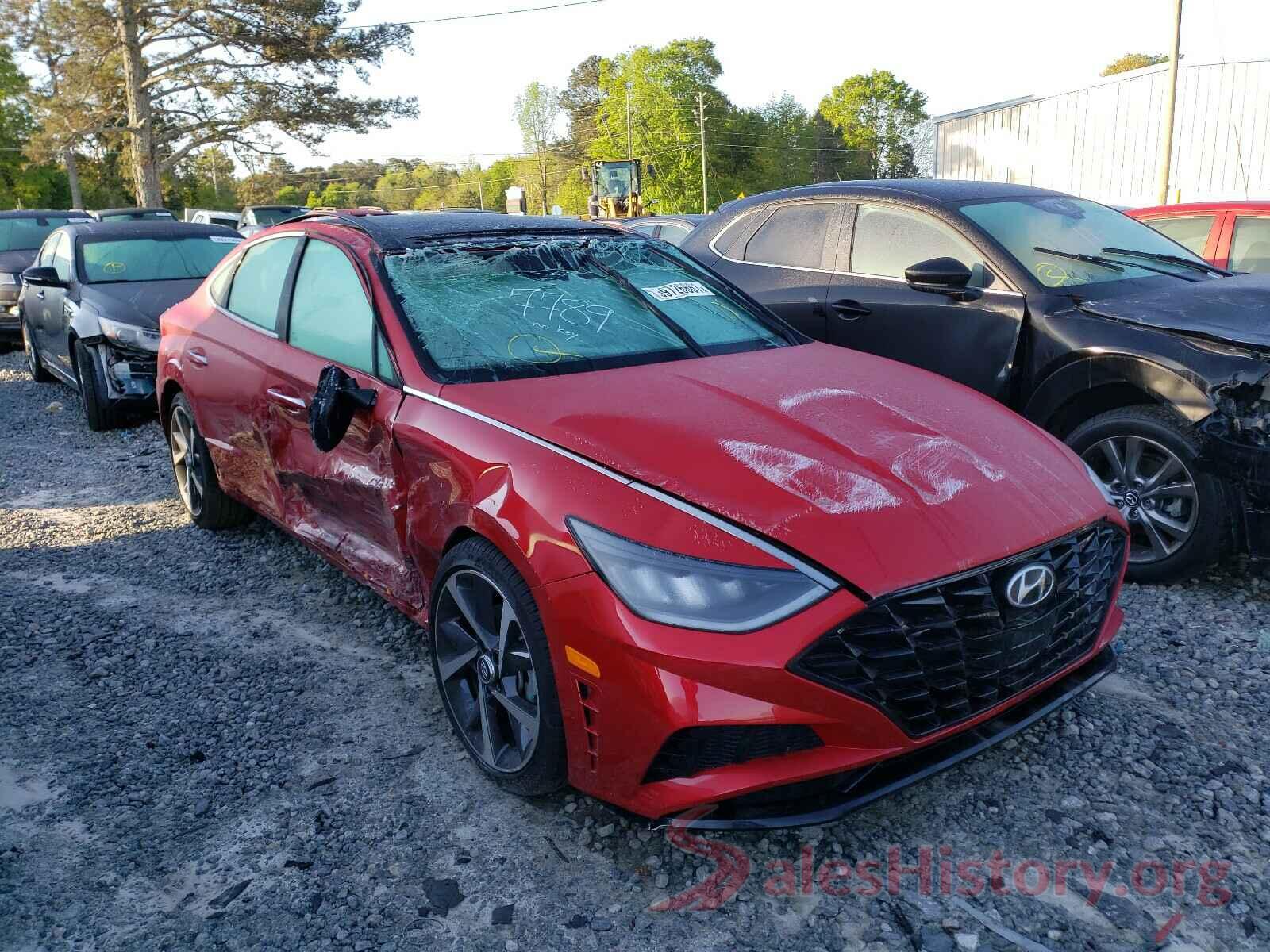 5NPEJ4J29MH077789 2021 HYUNDAI SONATA