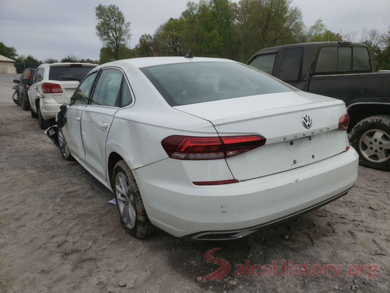 1VWSA7A32LC009337 2020 VOLKSWAGEN PASSAT