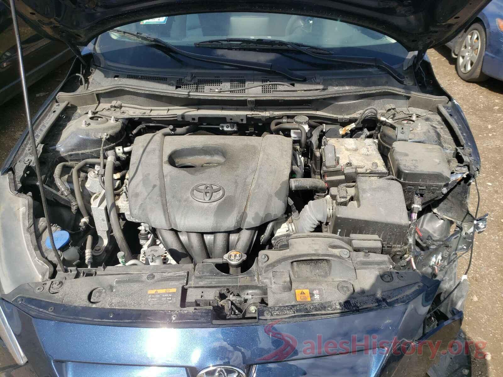 3MYDLBYV1JY322871 2018 TOYOTA YARIS