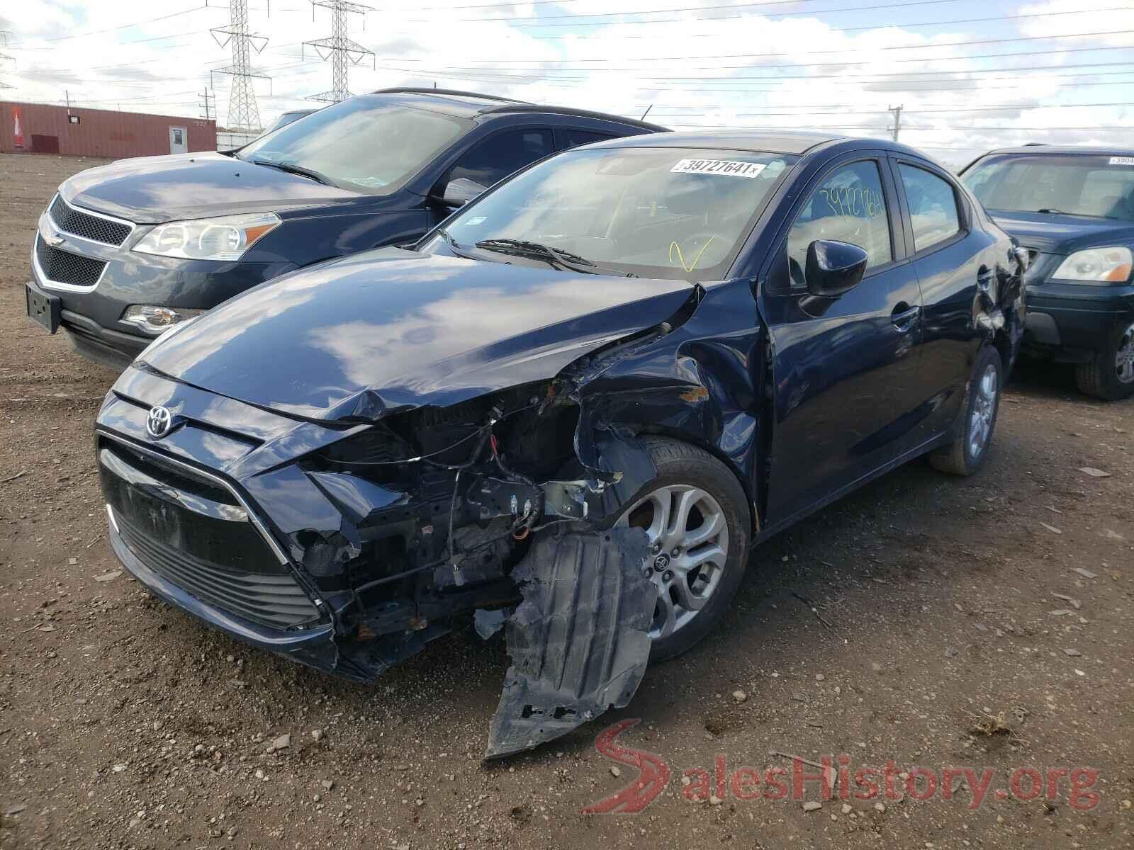 3MYDLBYV1JY322871 2018 TOYOTA YARIS