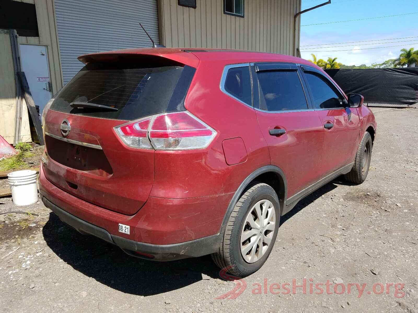 KNMAT2MT4GP691840 2016 NISSAN ROGUE