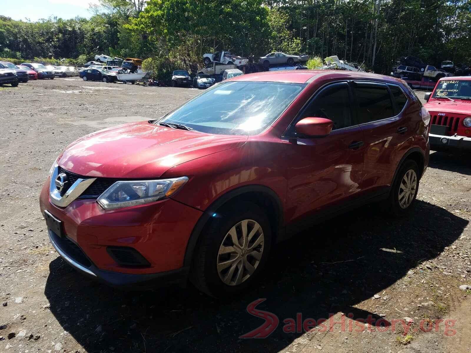 KNMAT2MT4GP691840 2016 NISSAN ROGUE