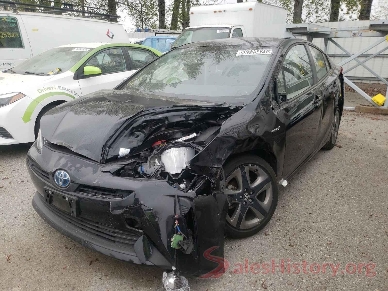 JTDKARFU4L3116034 2020 TOYOTA PRIUS