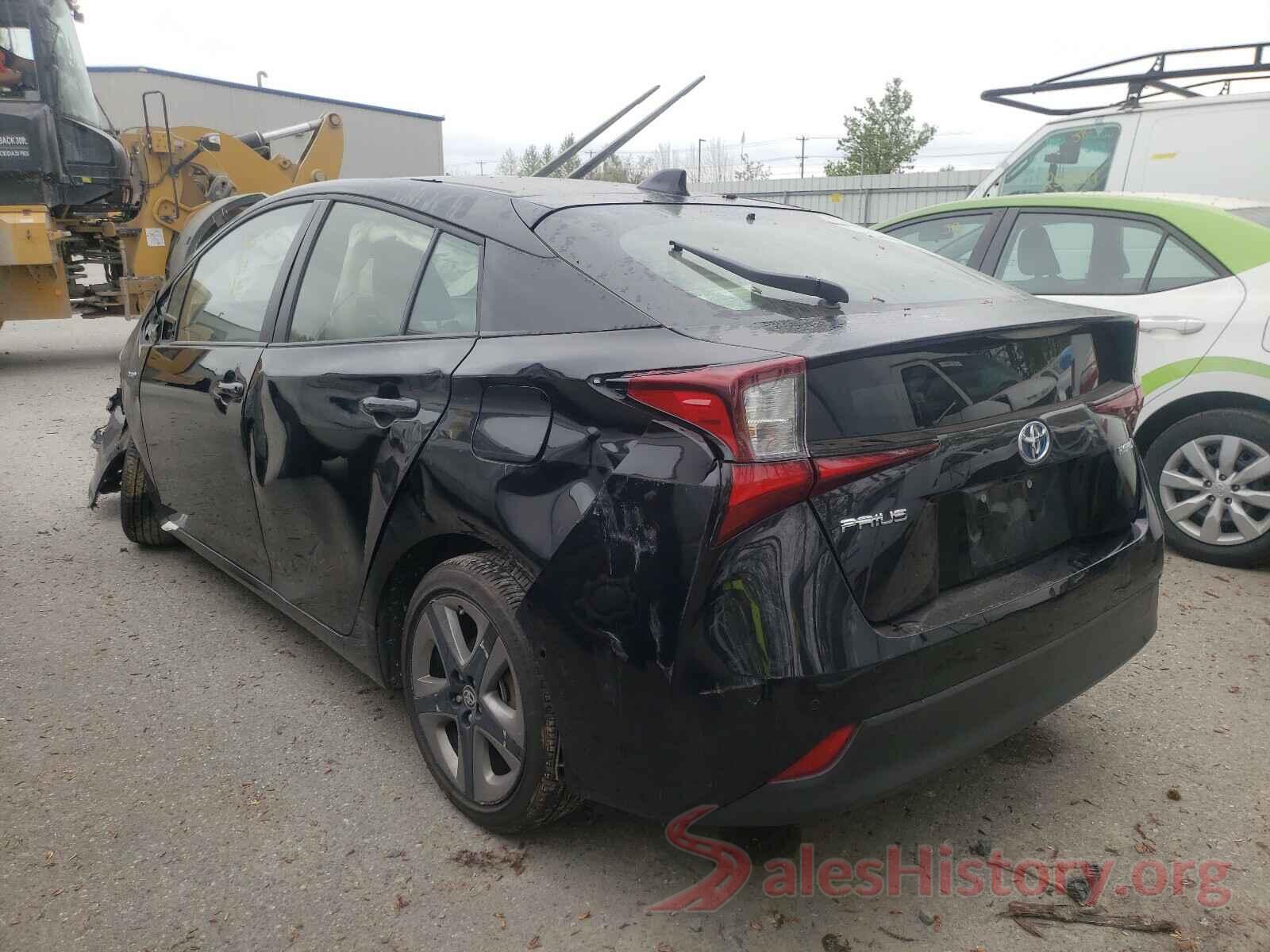 JTDKARFU4L3116034 2020 TOYOTA PRIUS