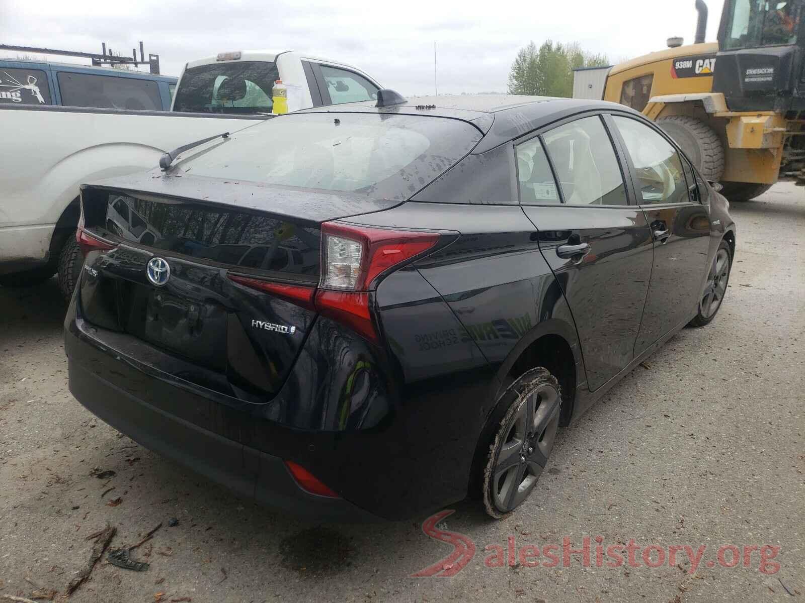 JTDKARFU4L3116034 2020 TOYOTA PRIUS