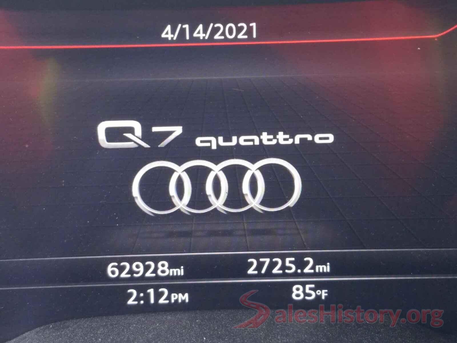 WA1LAAF77HD035203 2017 AUDI Q7