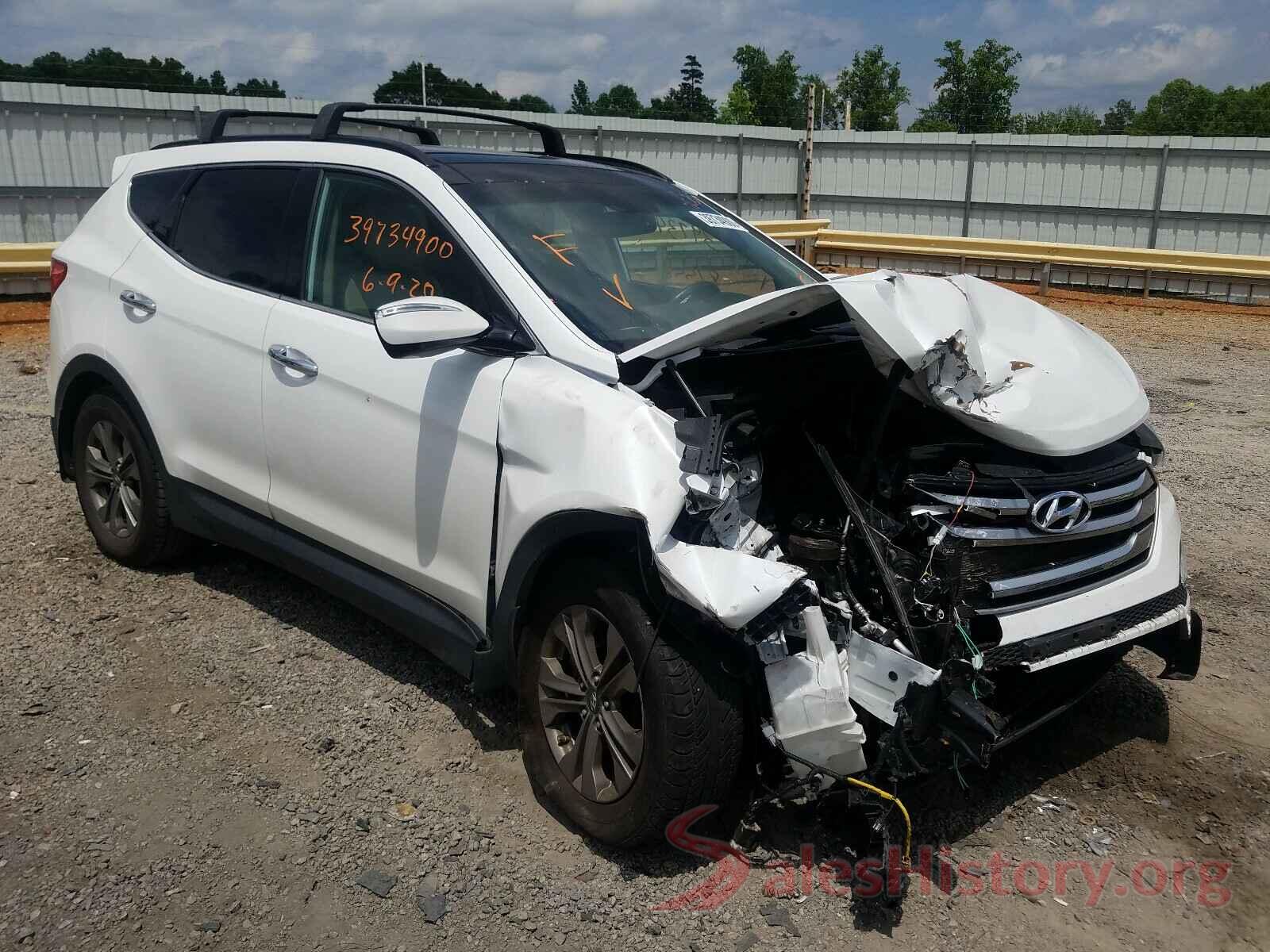 5XYZUDLB5GG313209 2016 HYUNDAI SANTA FE