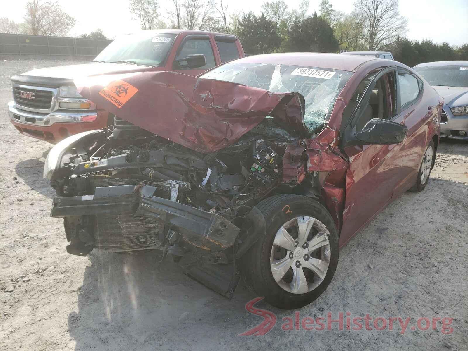 5NPDH4AEXGH667957 2016 HYUNDAI ELANTRA