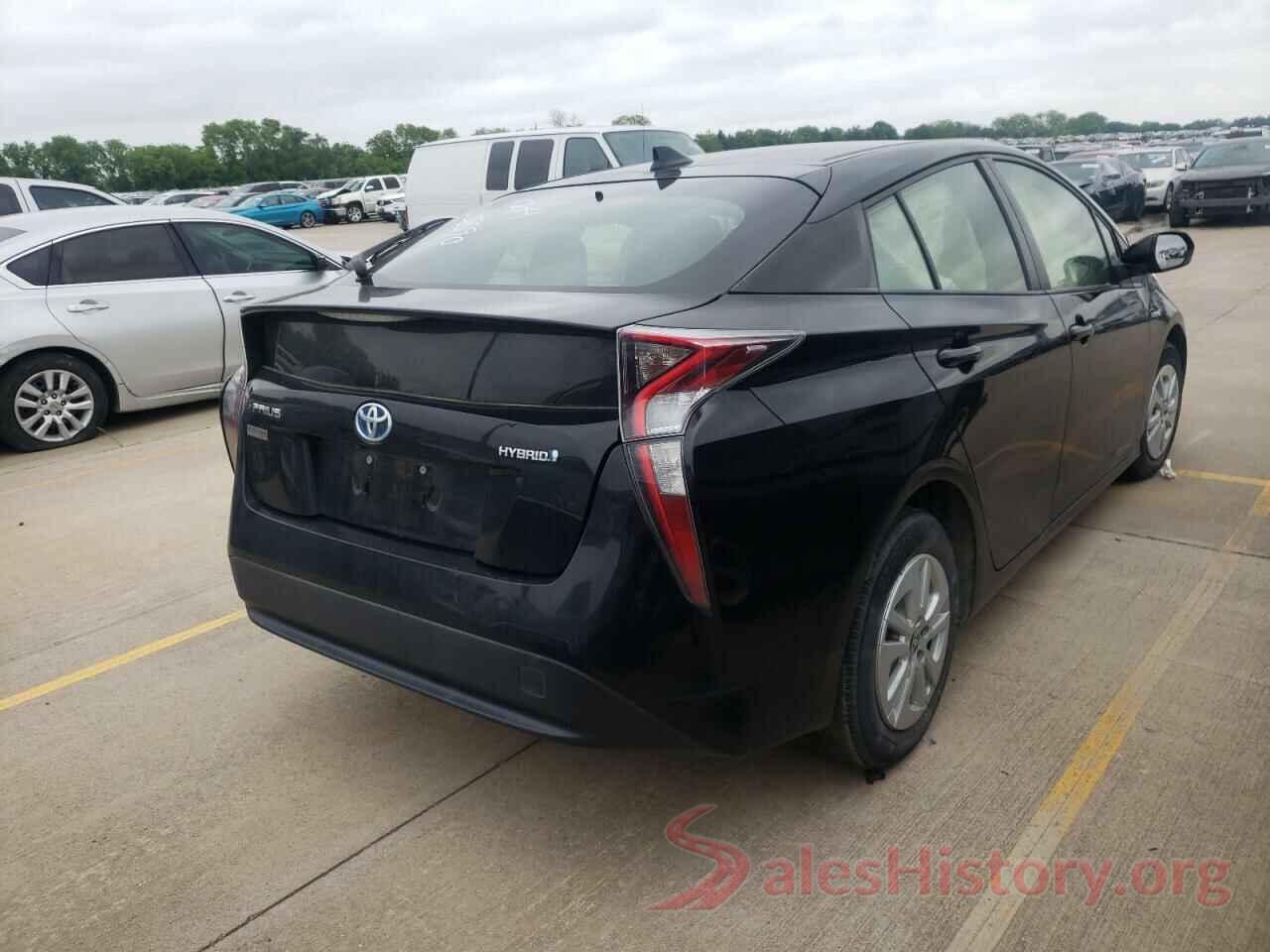 JTDKBRFU8G3004565 2016 TOYOTA PRIUS