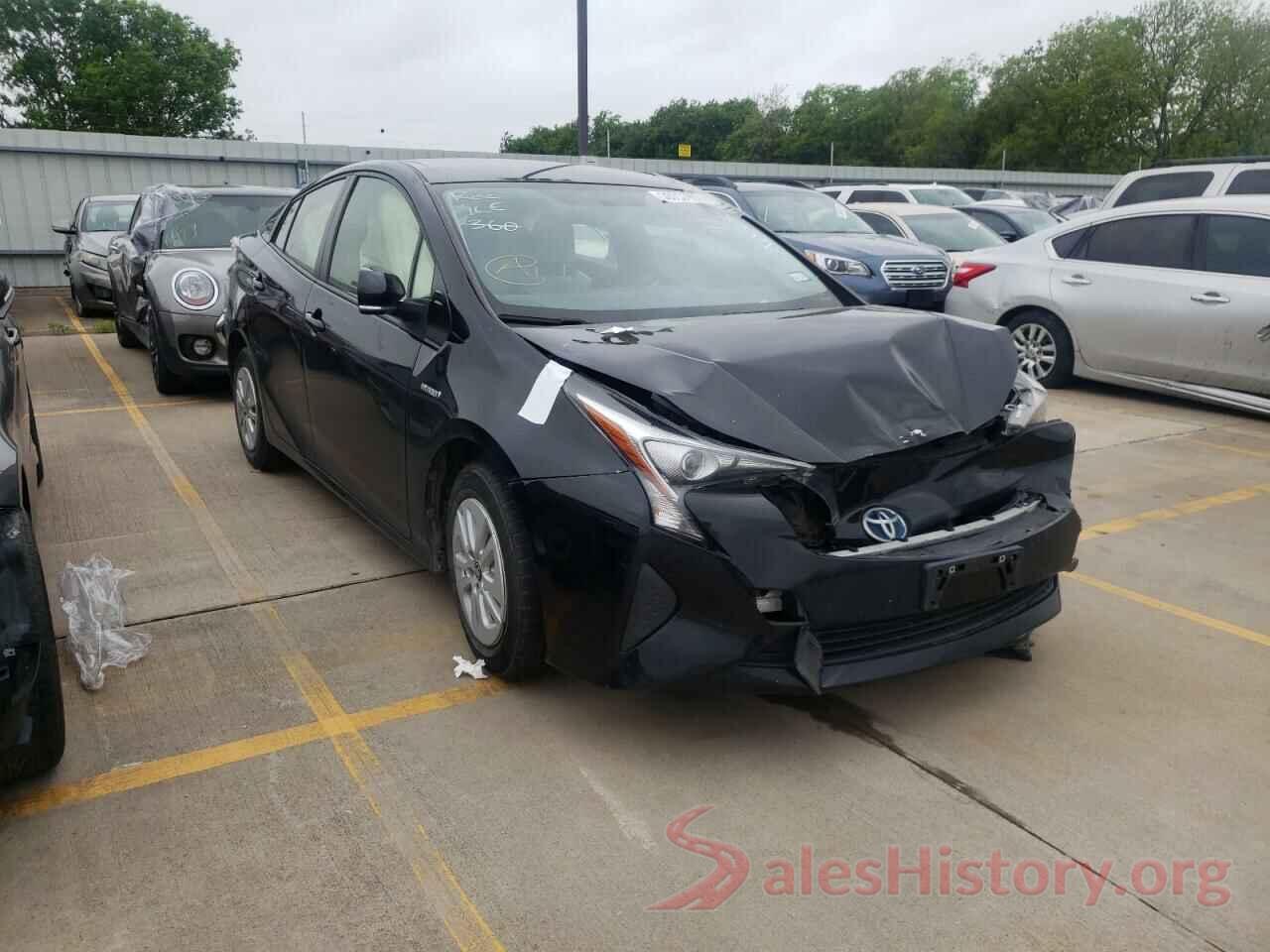 JTDKBRFU8G3004565 2016 TOYOTA PRIUS