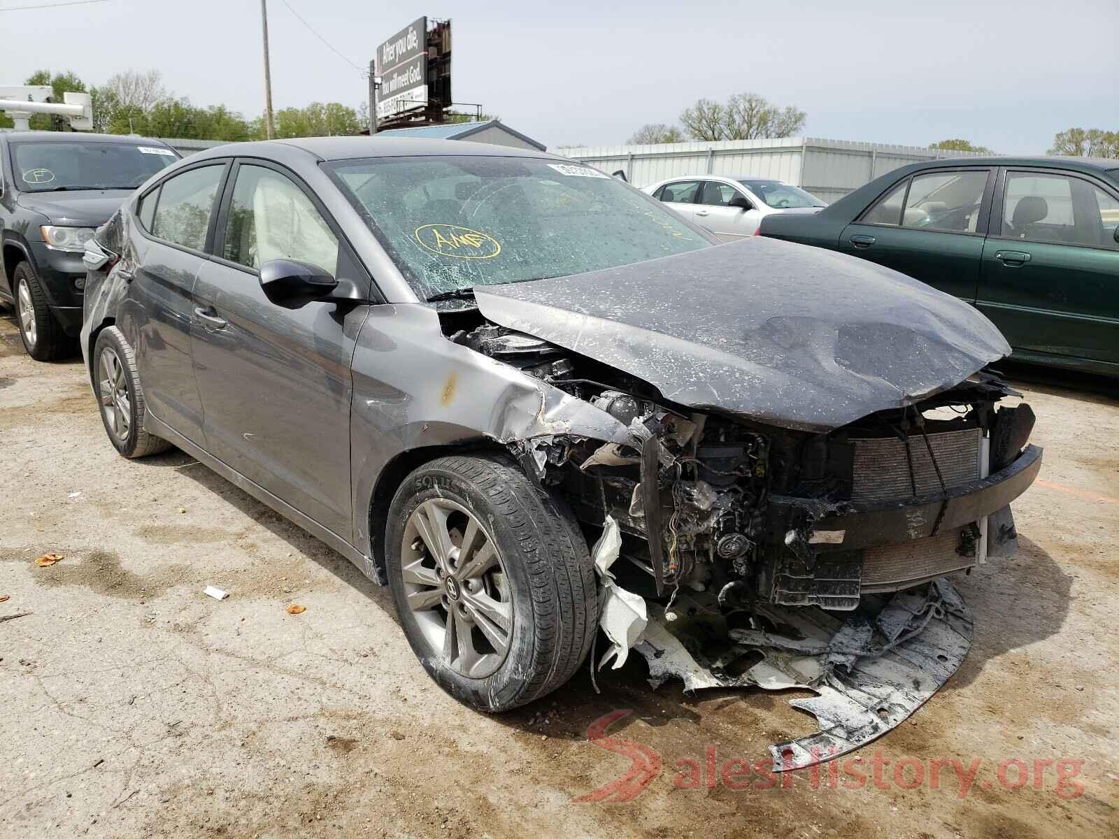 5NPD84LF0JH285790 2018 HYUNDAI ELANTRA