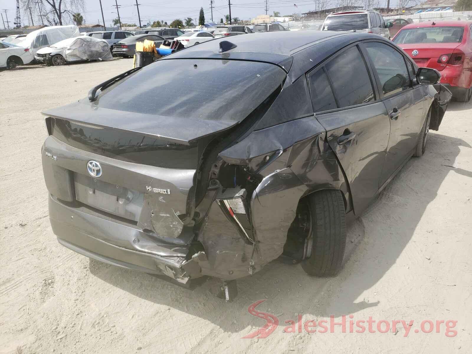 JTDKARFU4H3050379 2017 TOYOTA PRIUS