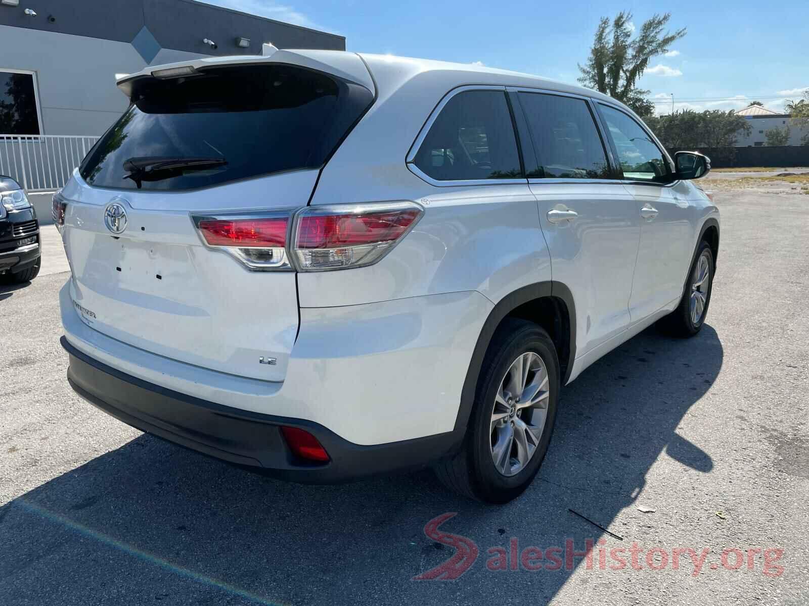 5TDZKRFH2GS170077 2016 TOYOTA HIGHLANDER