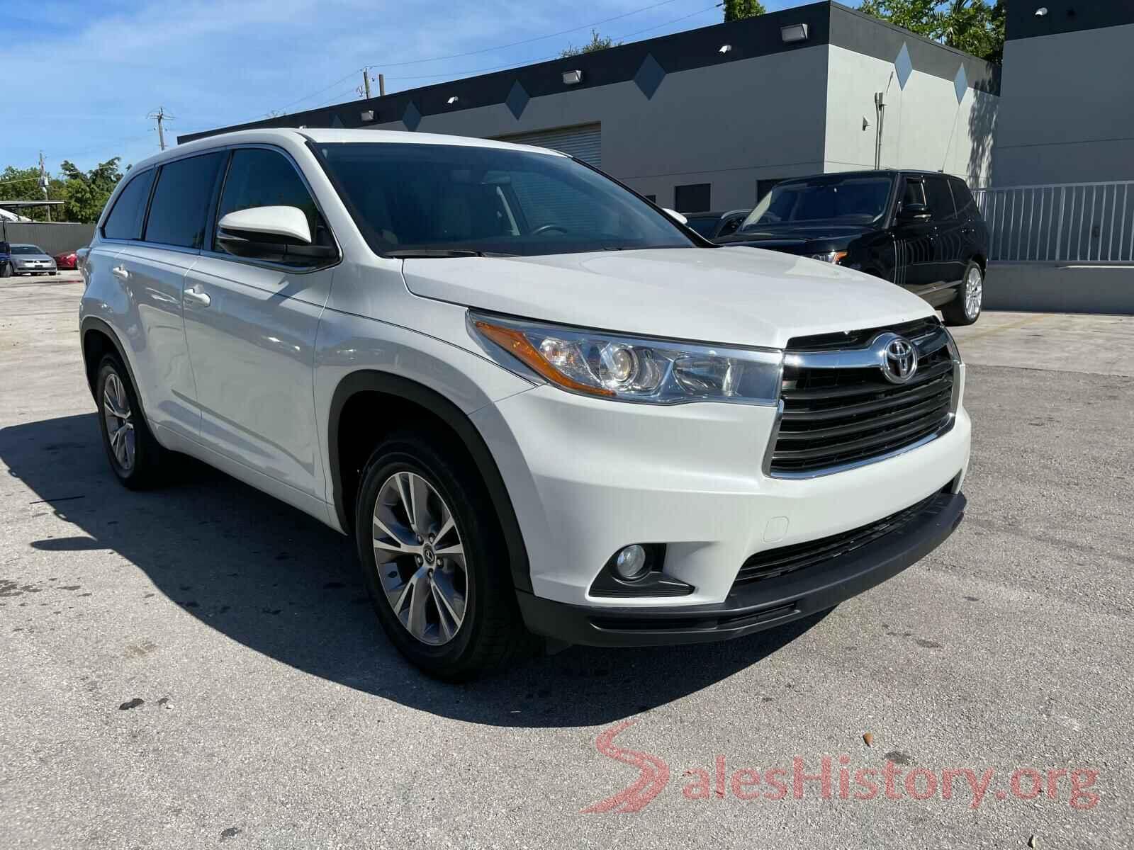 5TDZKRFH2GS170077 2016 TOYOTA HIGHLANDER