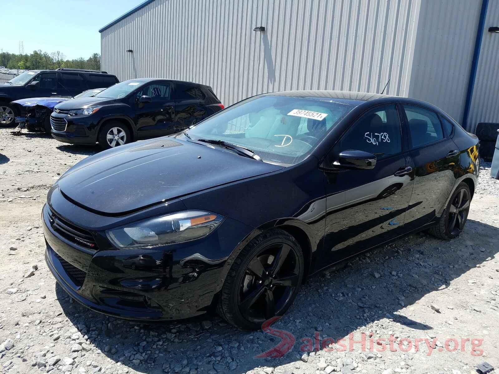 1C3CDFBB6GD530645 2016 DODGE DART