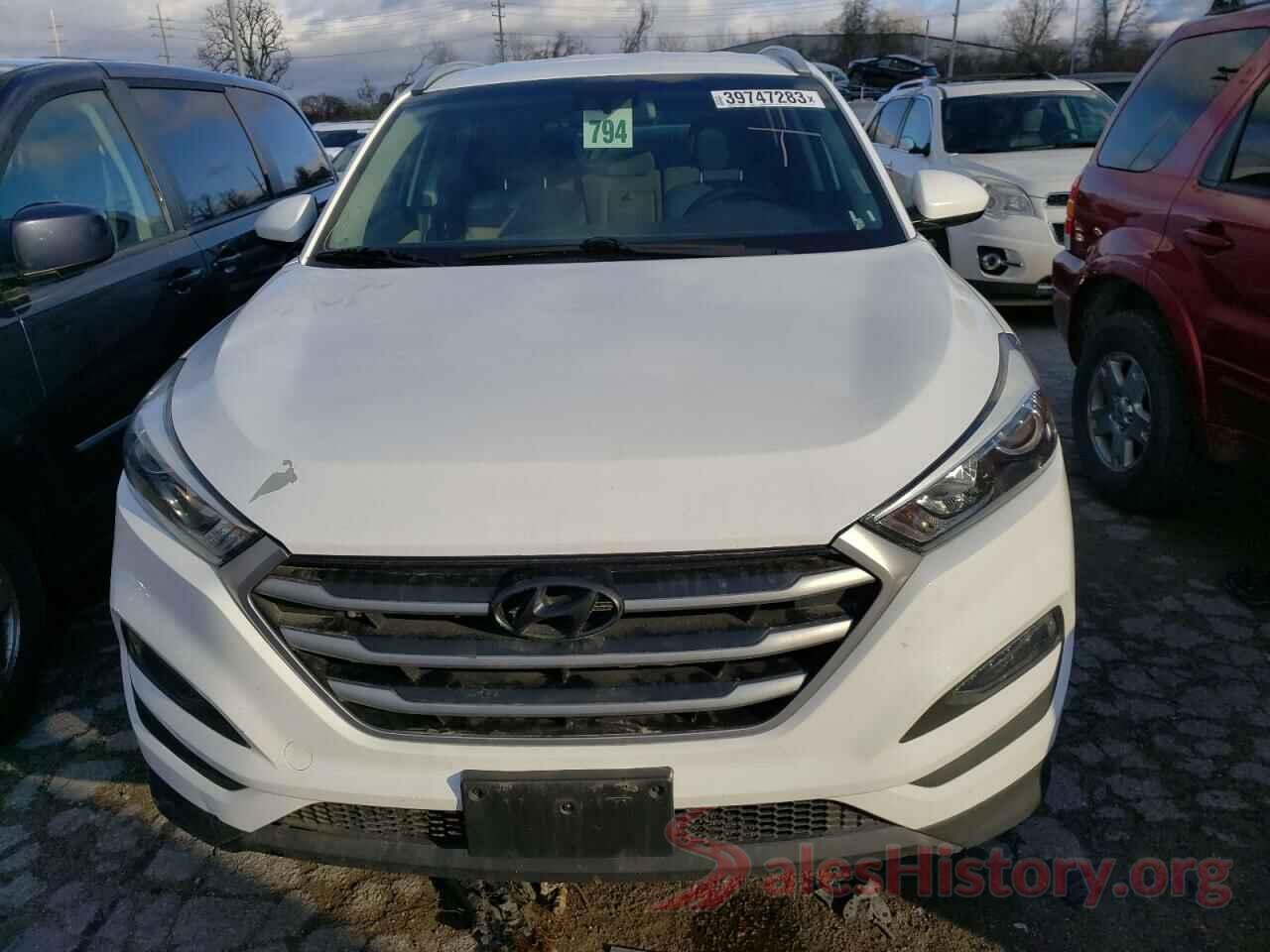 KM8J3CA45JU677341 2018 HYUNDAI TUCSON