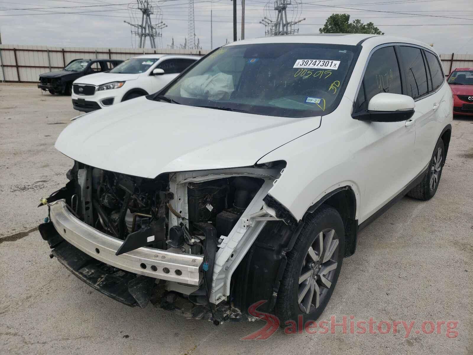 5FNYF5H58LB005015 2020 HONDA PILOT